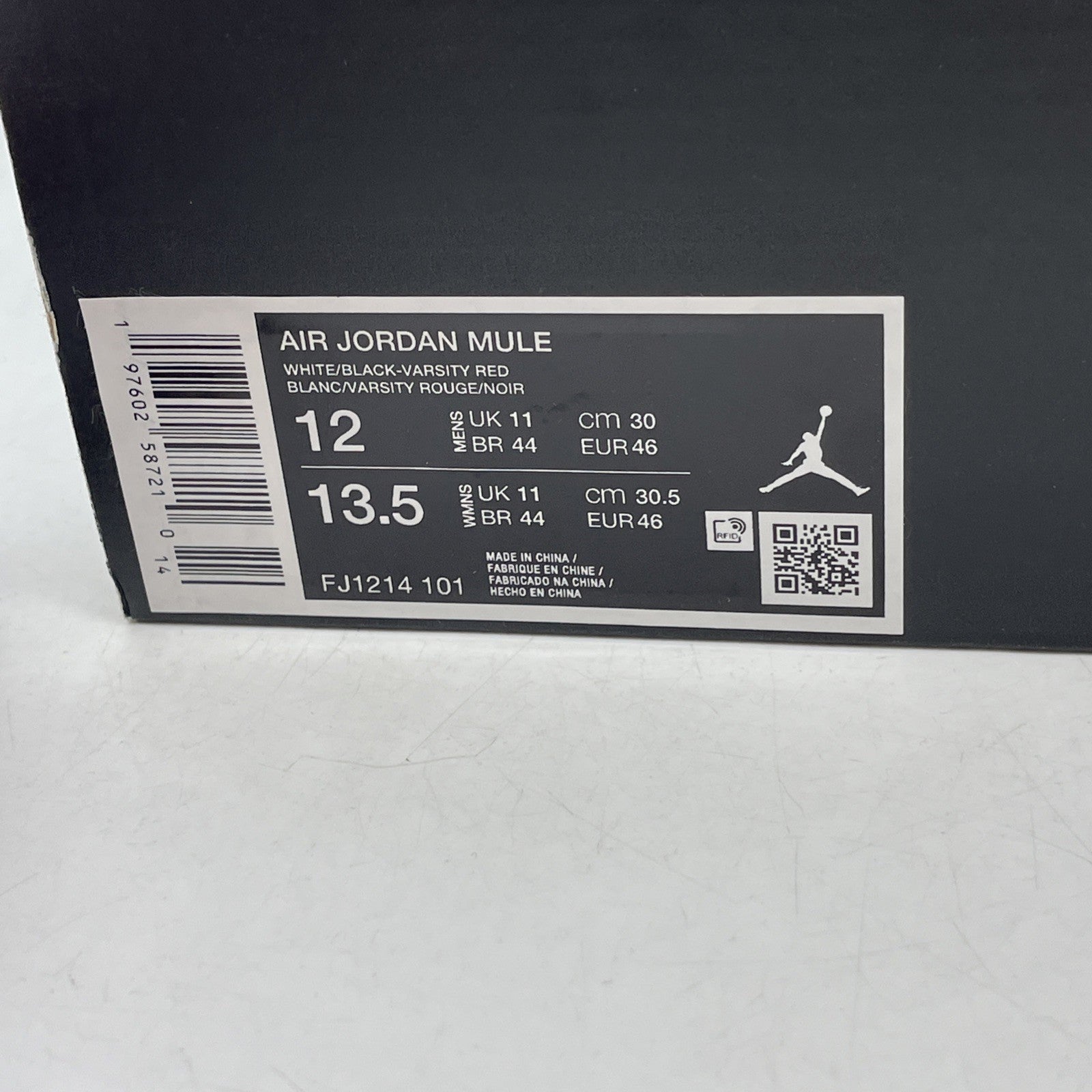Size 12 - Air Jordan 1 Mule Golf Chicago White Red (FJ1213-101)