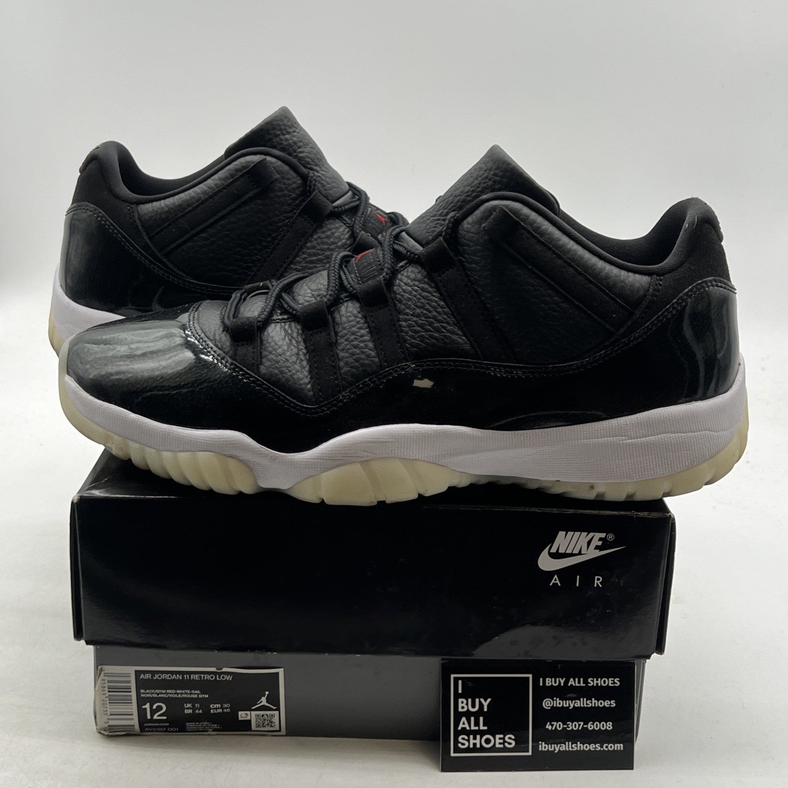 Size 12 - Air Jordan 11 Retro Low 72-10 (AV2187-001)
