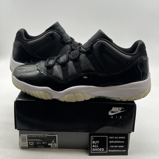Size 12 - Air Jordan 11 Retro Low 72-10 (AV2187-001)
