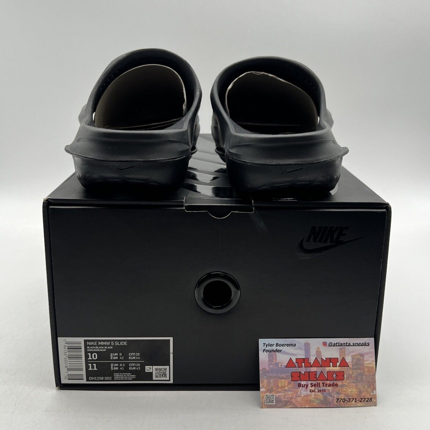 Size 10 - Matthew M. Williams X 005 Slides Black (DH1258-002)