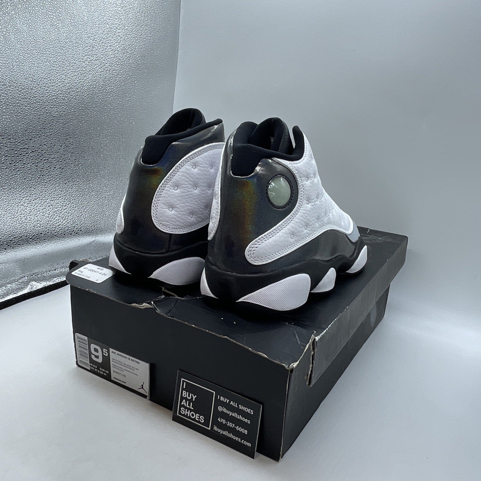 Size 9.5 - Air Jordan 13 Retro Barons (414571-115)