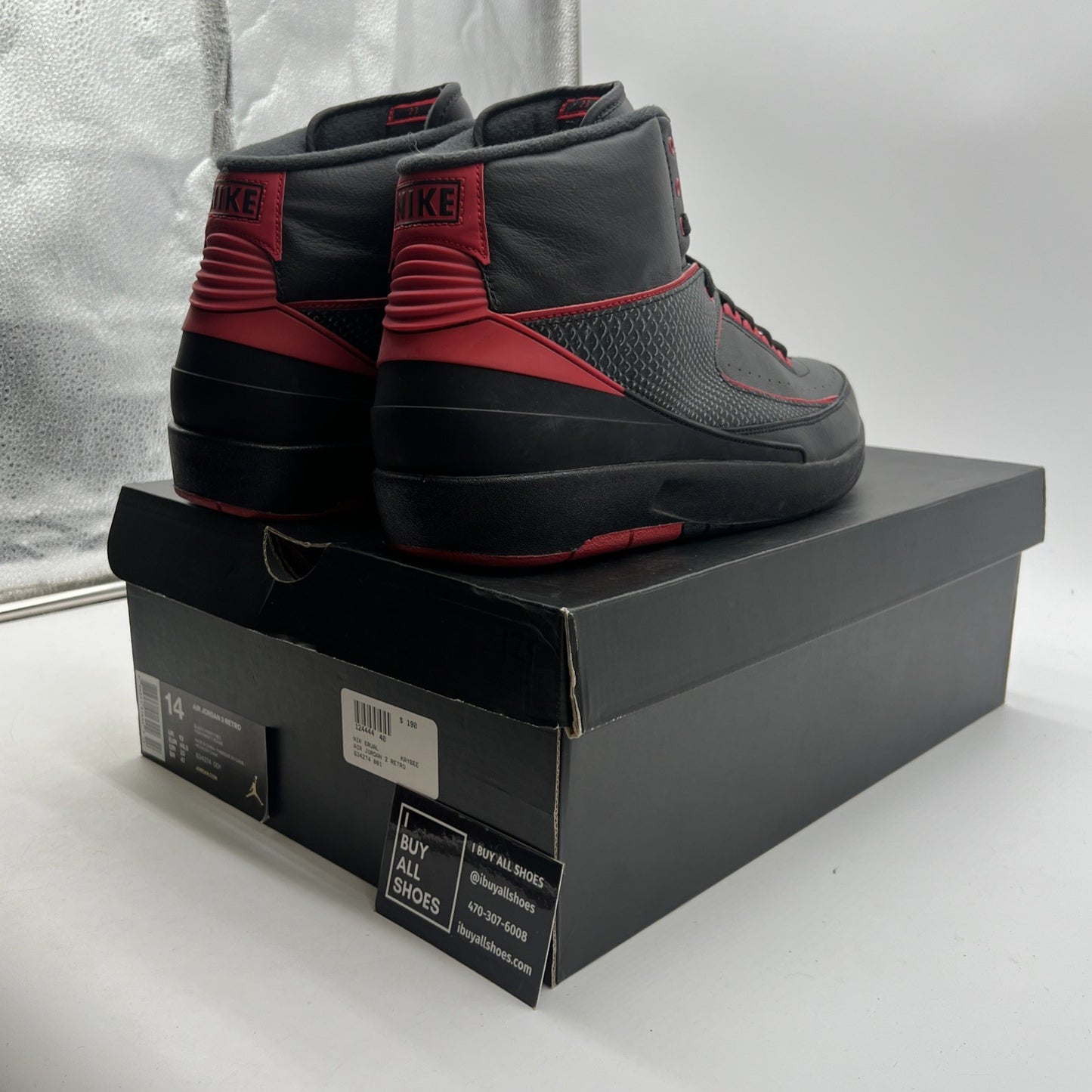 Size 14 - Air Jordan 2 Retro Alternate 87 (834274-001)