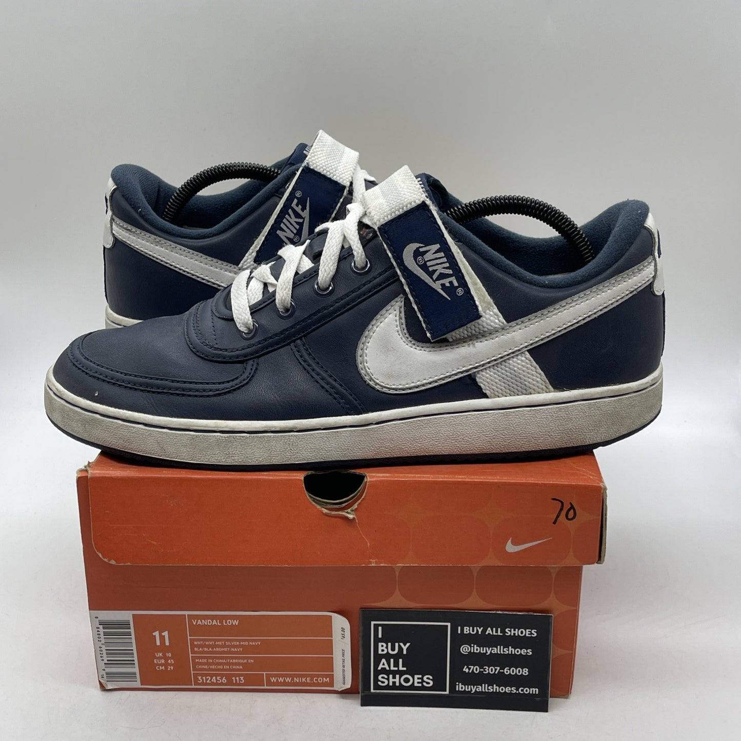 Size 11 - Nike Vandal Low Rens (312456-141)