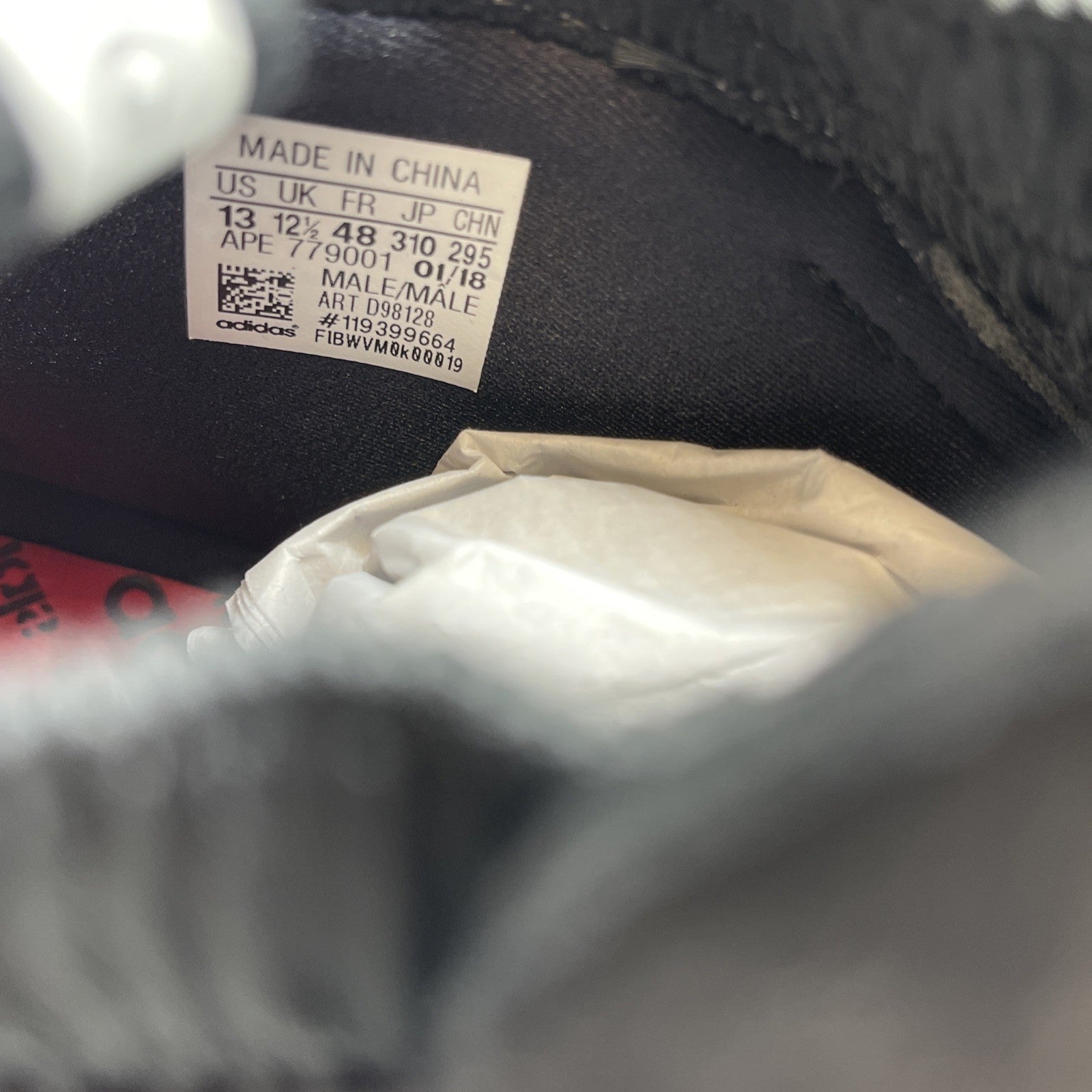 Size 13 - Adidas Alexander Wang x AW BBall All Star 747 Warehouse (D98128)