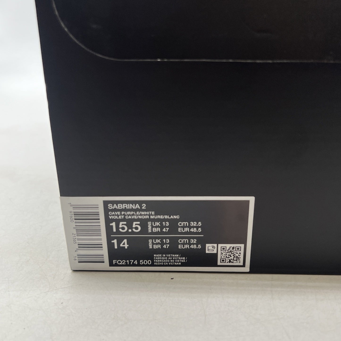 Size 15.5 - Nike Sabrina 2 Court Vision W (FQ2174-500)