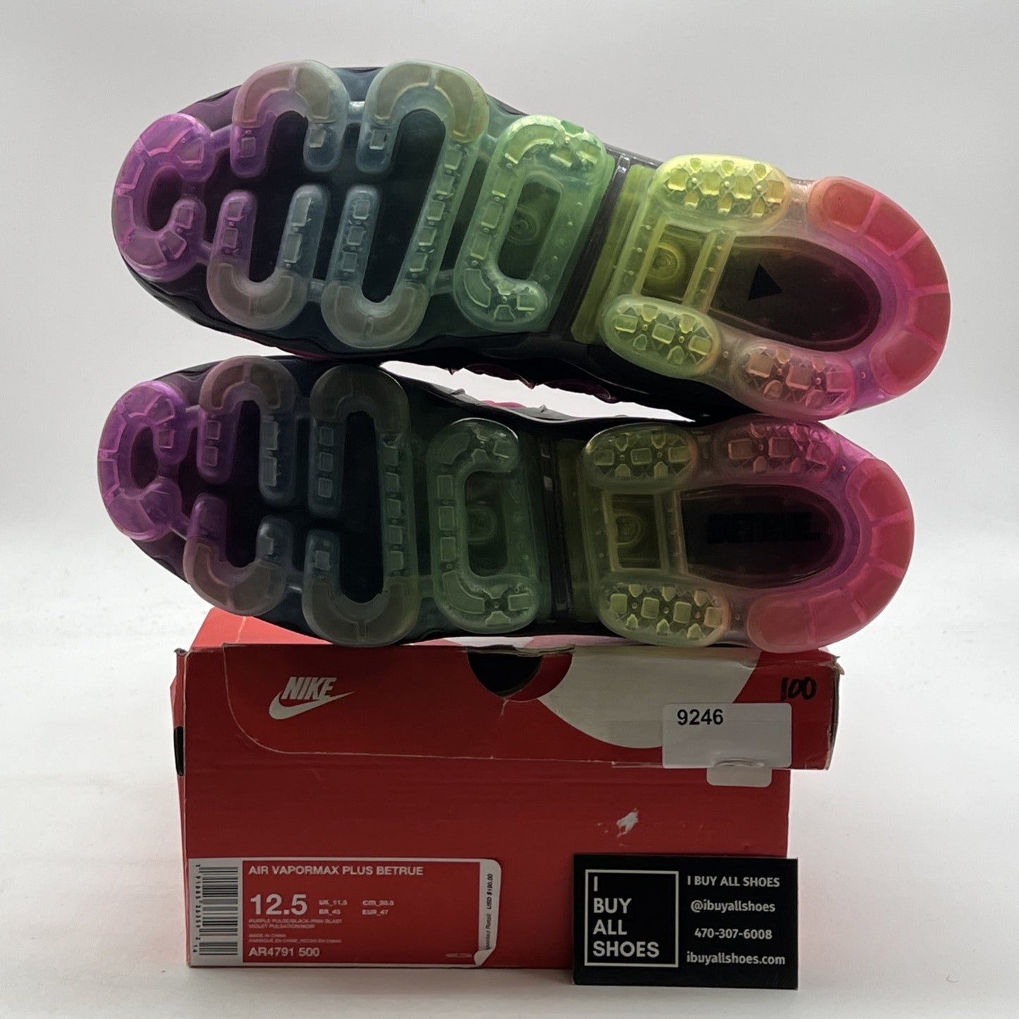Size 12.5 - Nike Air VaporMax Plus Be True (AR4791-500)