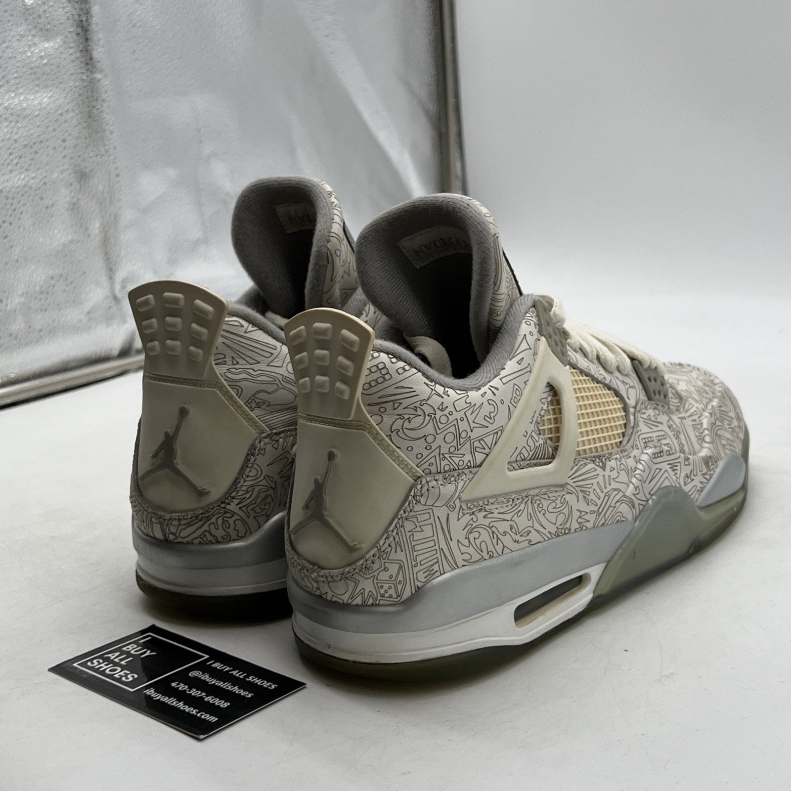 Size 11.5 - Air Jordan 4 Retro 30th Anniversary Laser (705333-105)
