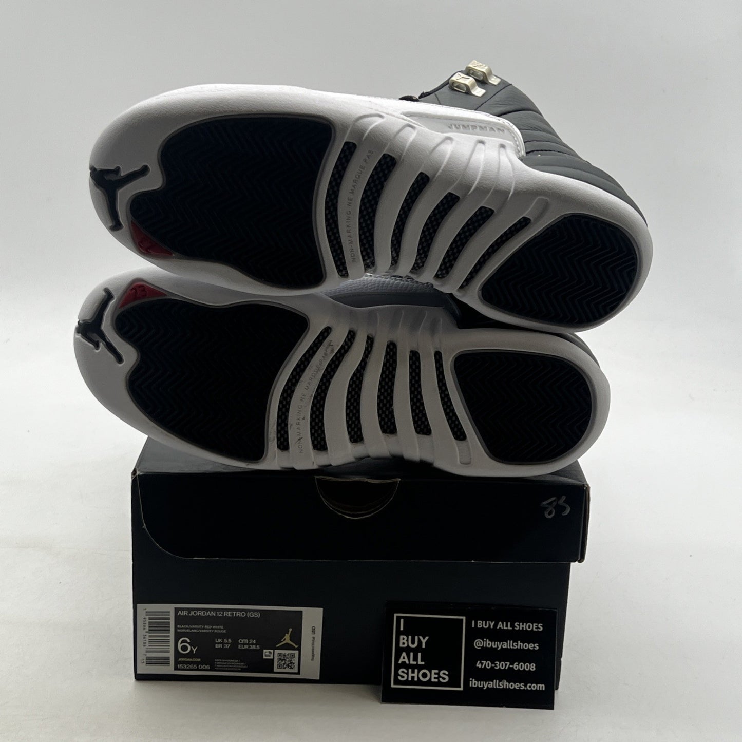 Size 6Y - Air Jordan 12 Retro Mid Playoff (153265-006)