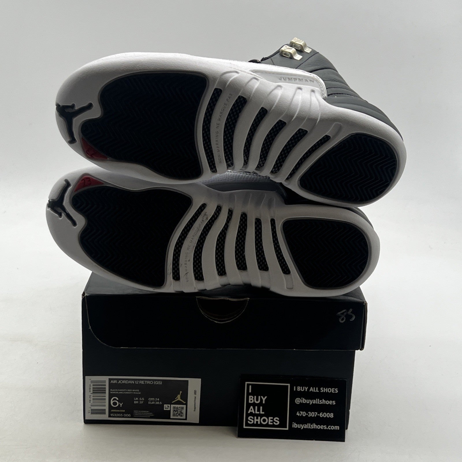 Size 6Y - Air Jordan 12 Retro Mid Playoff (153265-006)