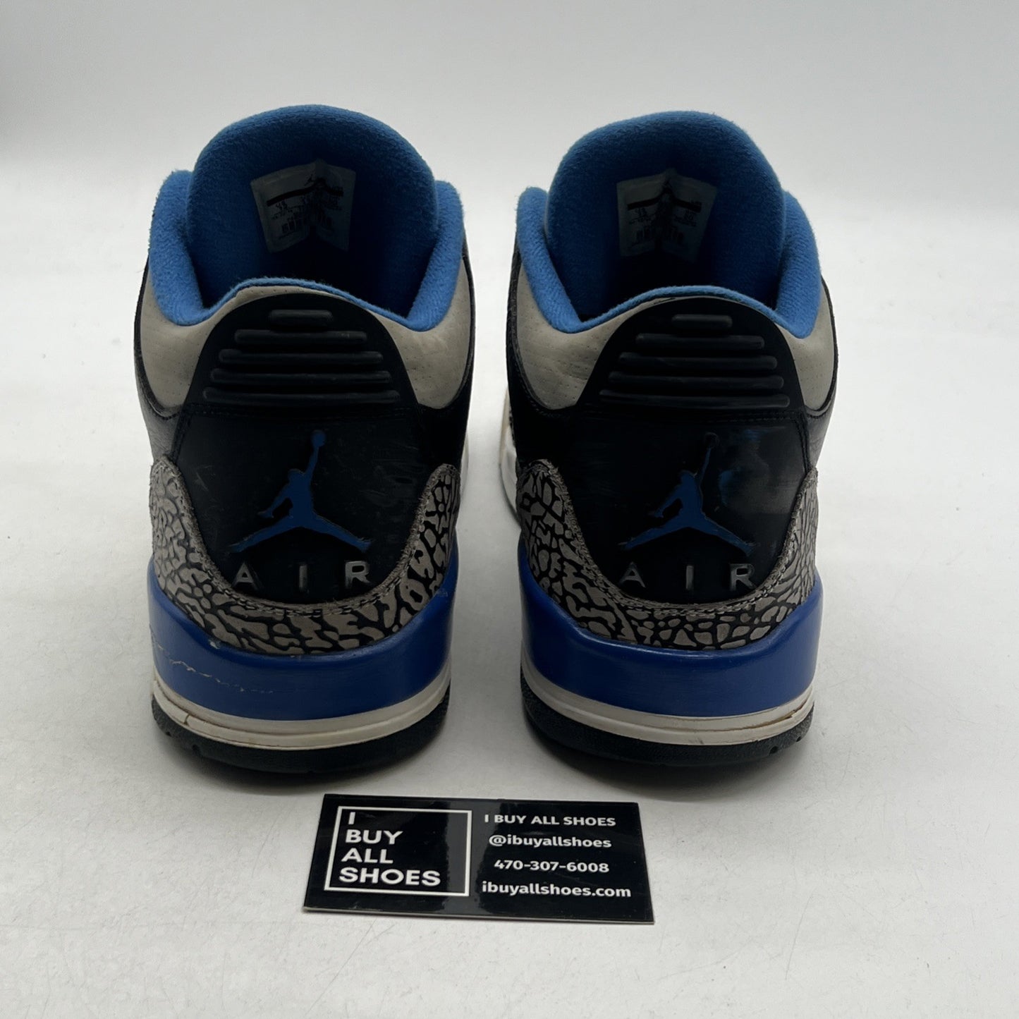 Size 12 - Air Jordan 3 Retro Sport Blue (136064-007)