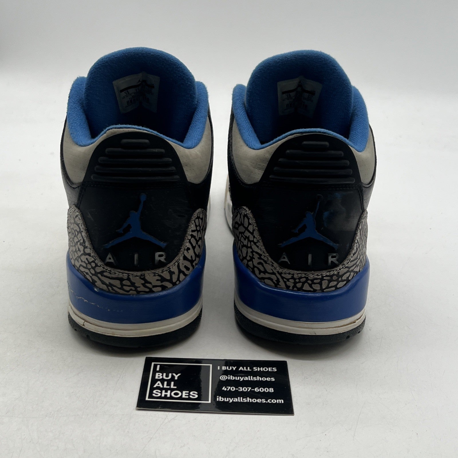 Size 12 - Air Jordan 3 Retro Sport Blue (136064-007)