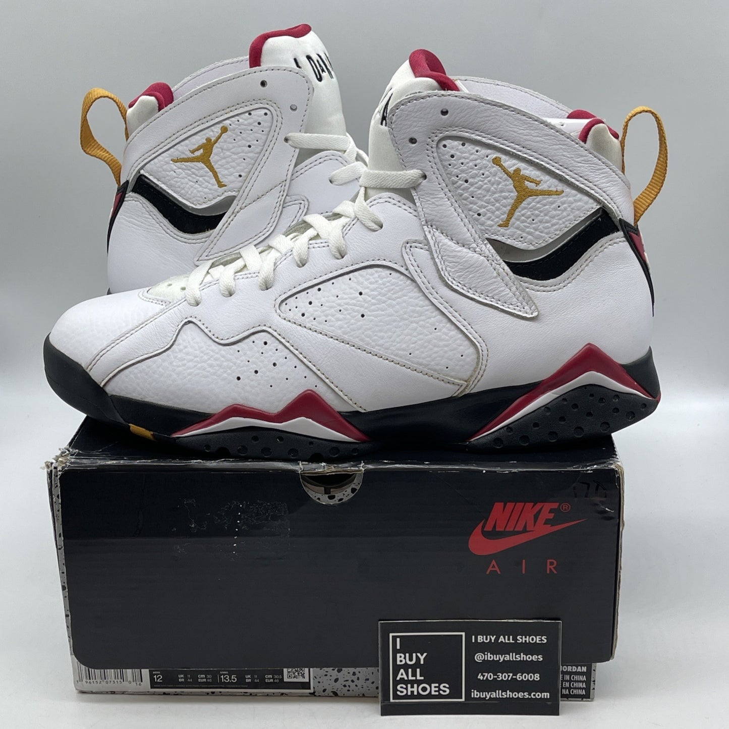 Size 12 - Air Jordan 7 Cardinal 2022 (CU9307-106)