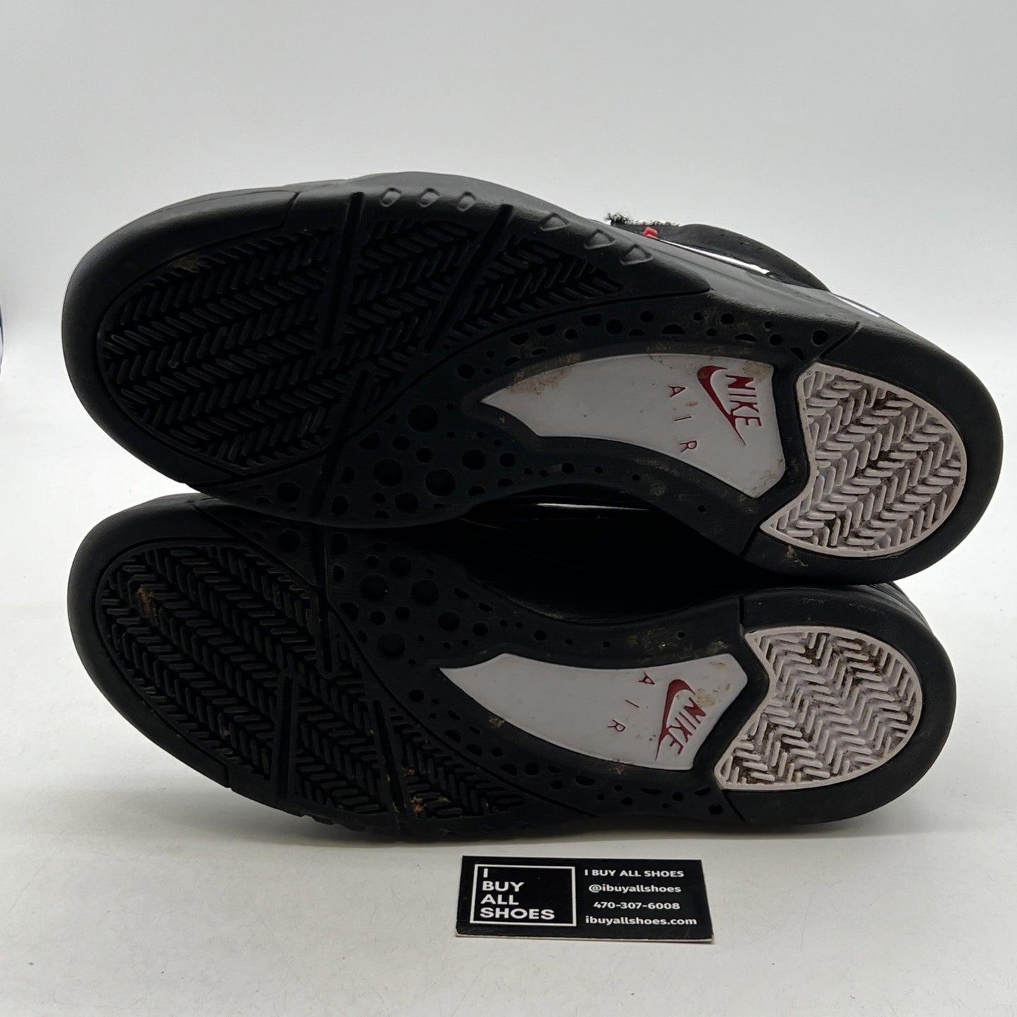 Size 15 - Nike Air Flight Lite Mid Black White (DQ7687-003)
