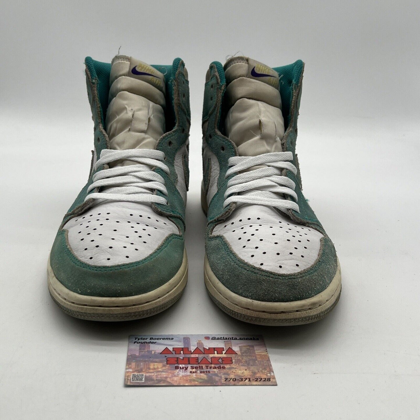 Size 11 - Air Jordan 1 Retro OG High Turbo Green (555088-311)