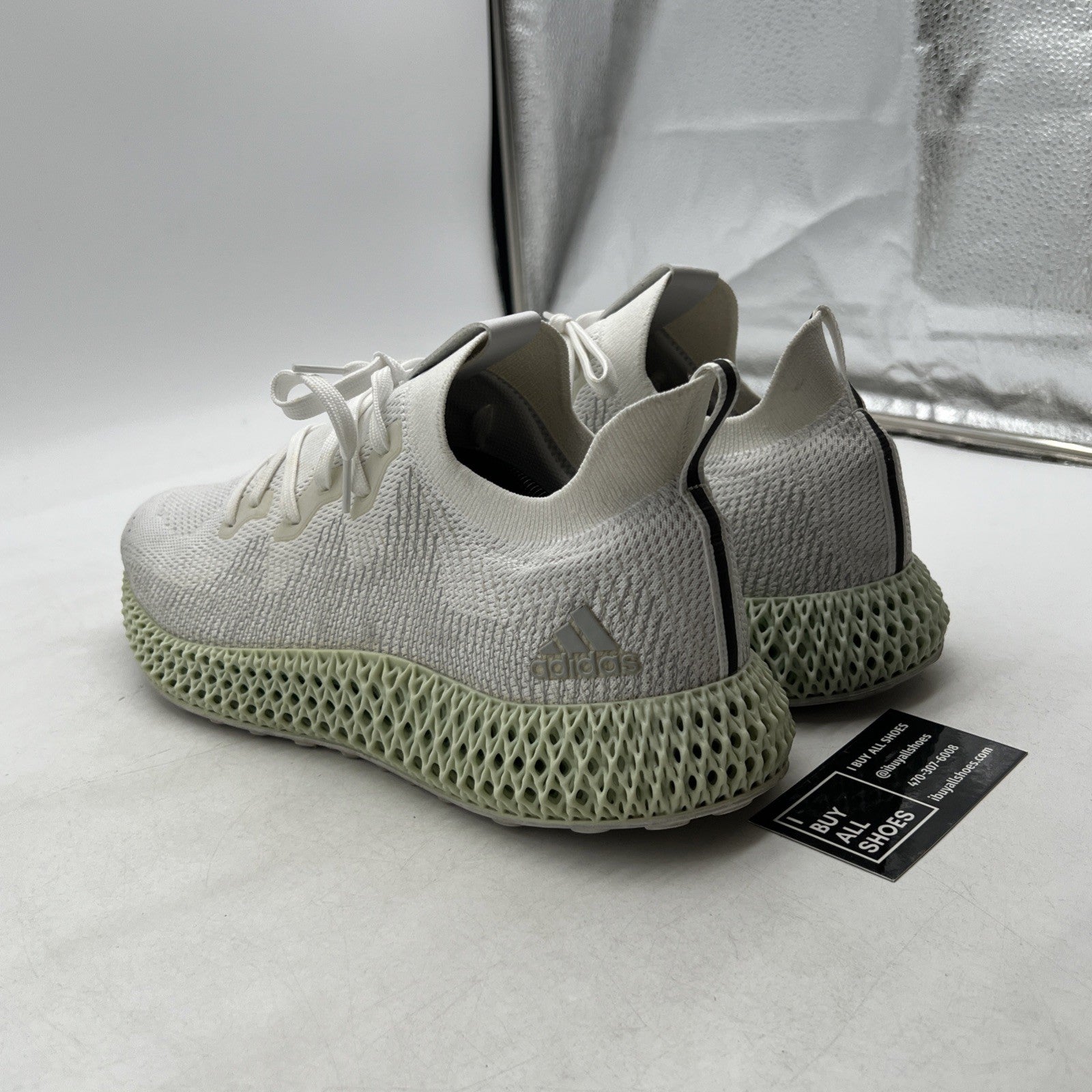 Size 14 - Adidas AlphaEdge 4D Footwear White (CG5526)