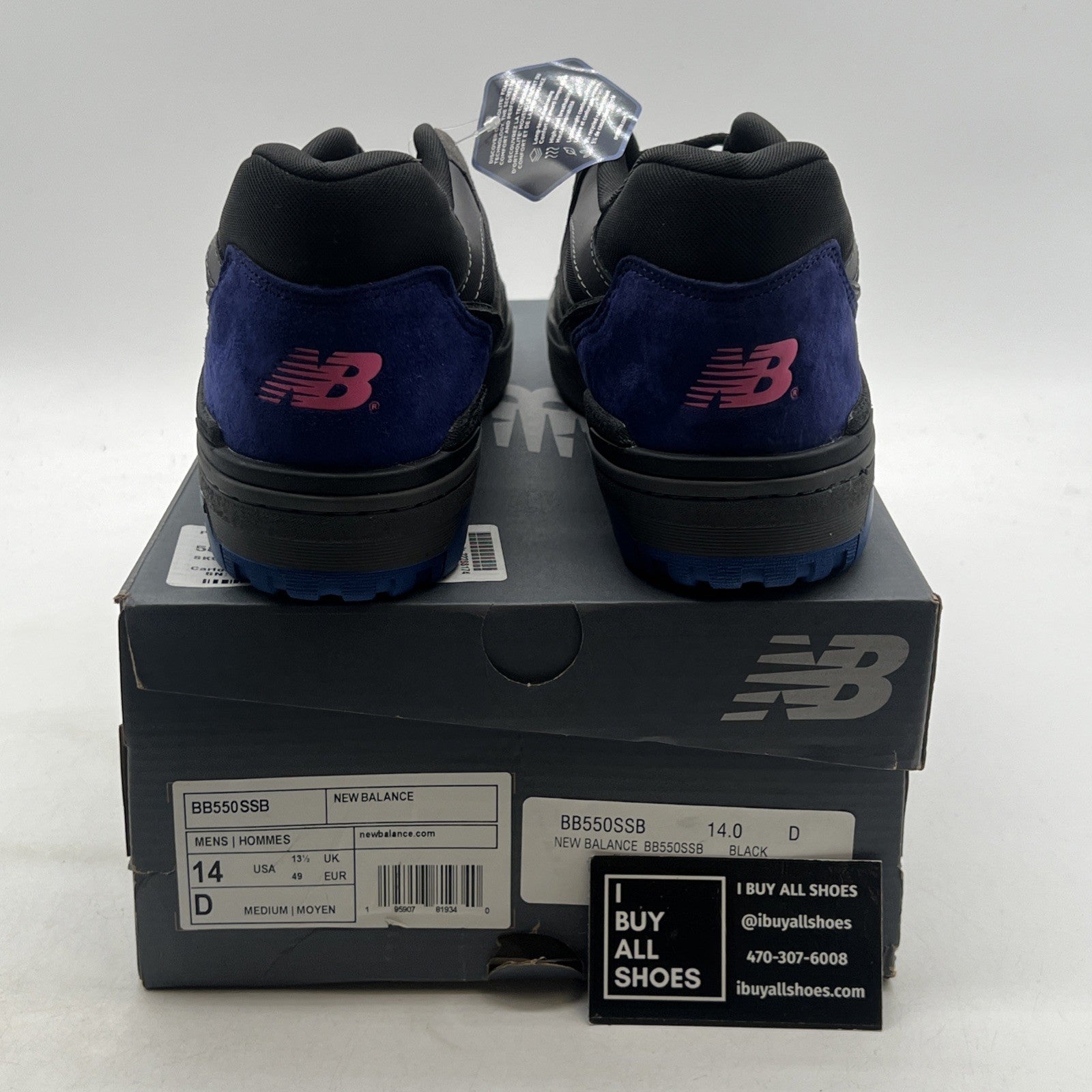 Size 14 - New Balance 550 Miami Nights (BB550SSB)