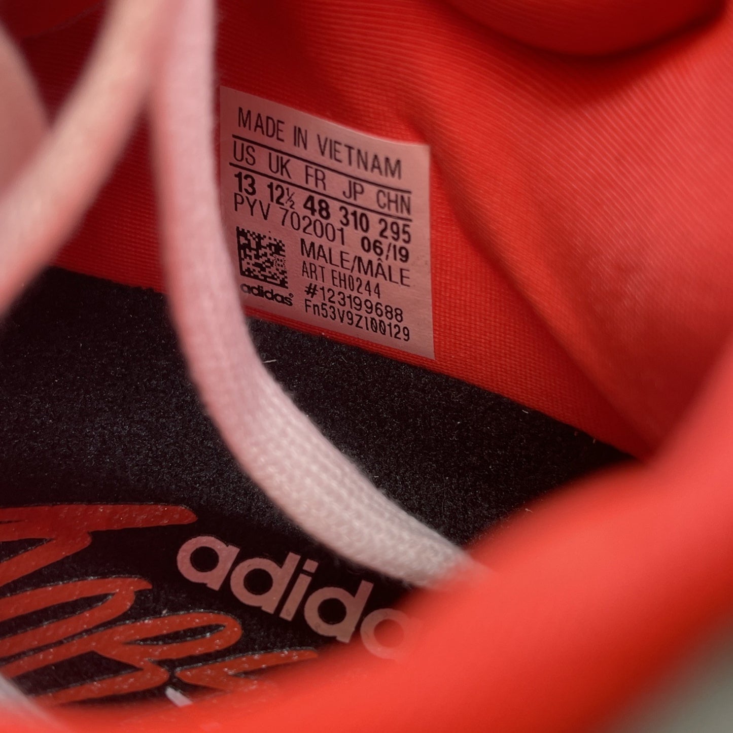 Size 13 - Adidas Torsion X Solar Red (EH0244)