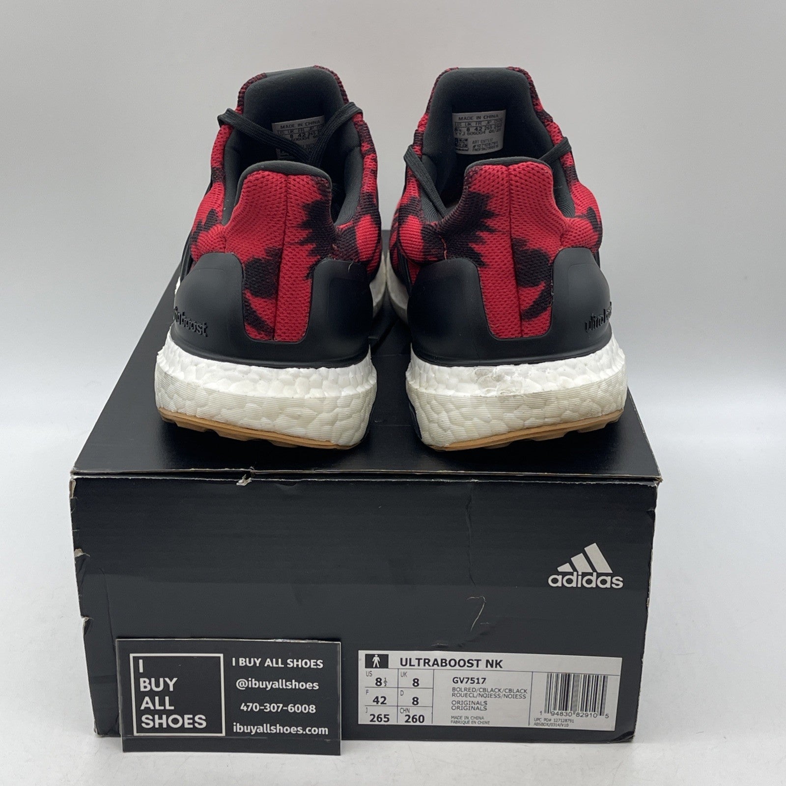 Size 8.5 - adidas Nice Kicks x UltraBoost No Vacancy