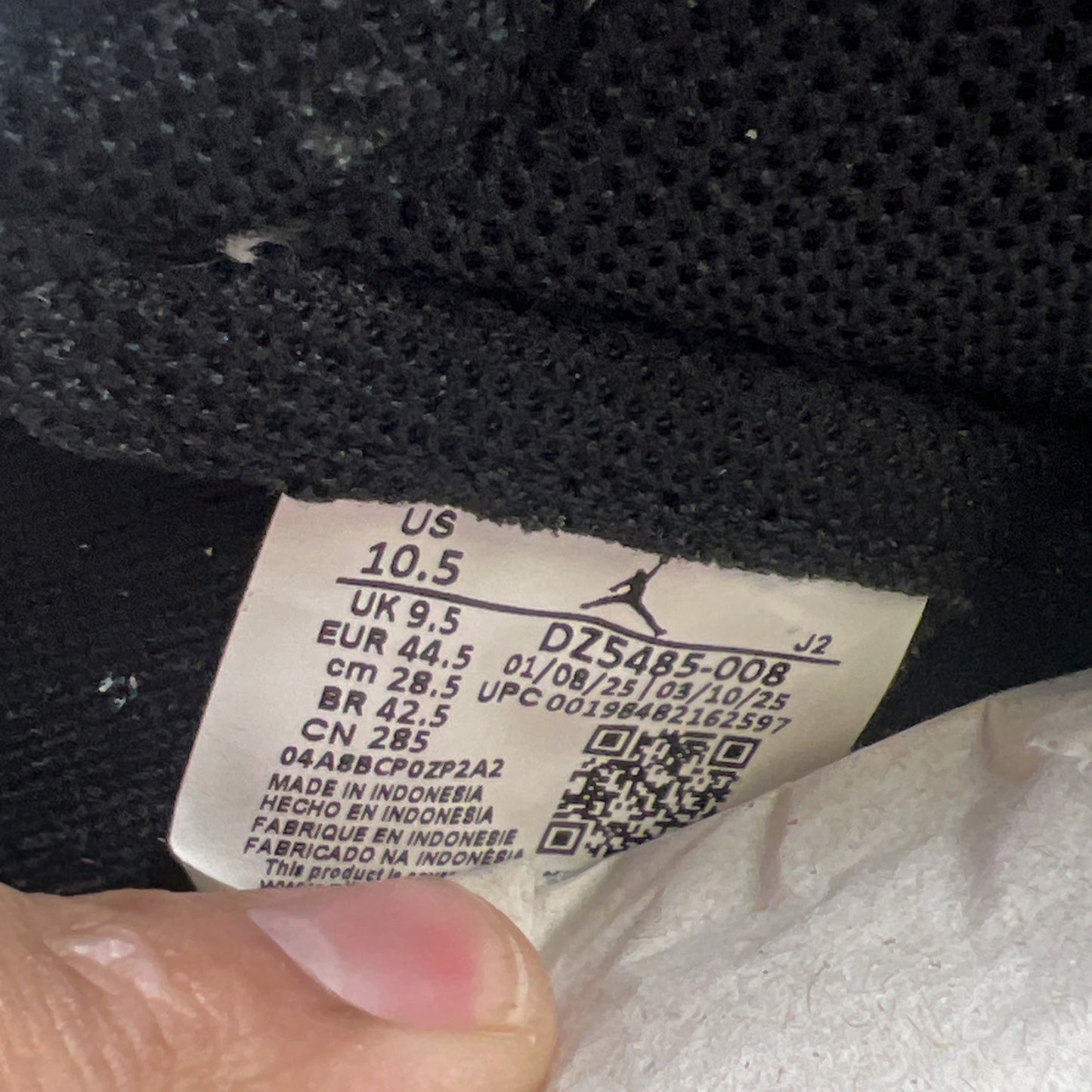 Size 10.5 - Air Jordan 1 Retro OG 2025 High Shattered Backboard (DZ5485-008)