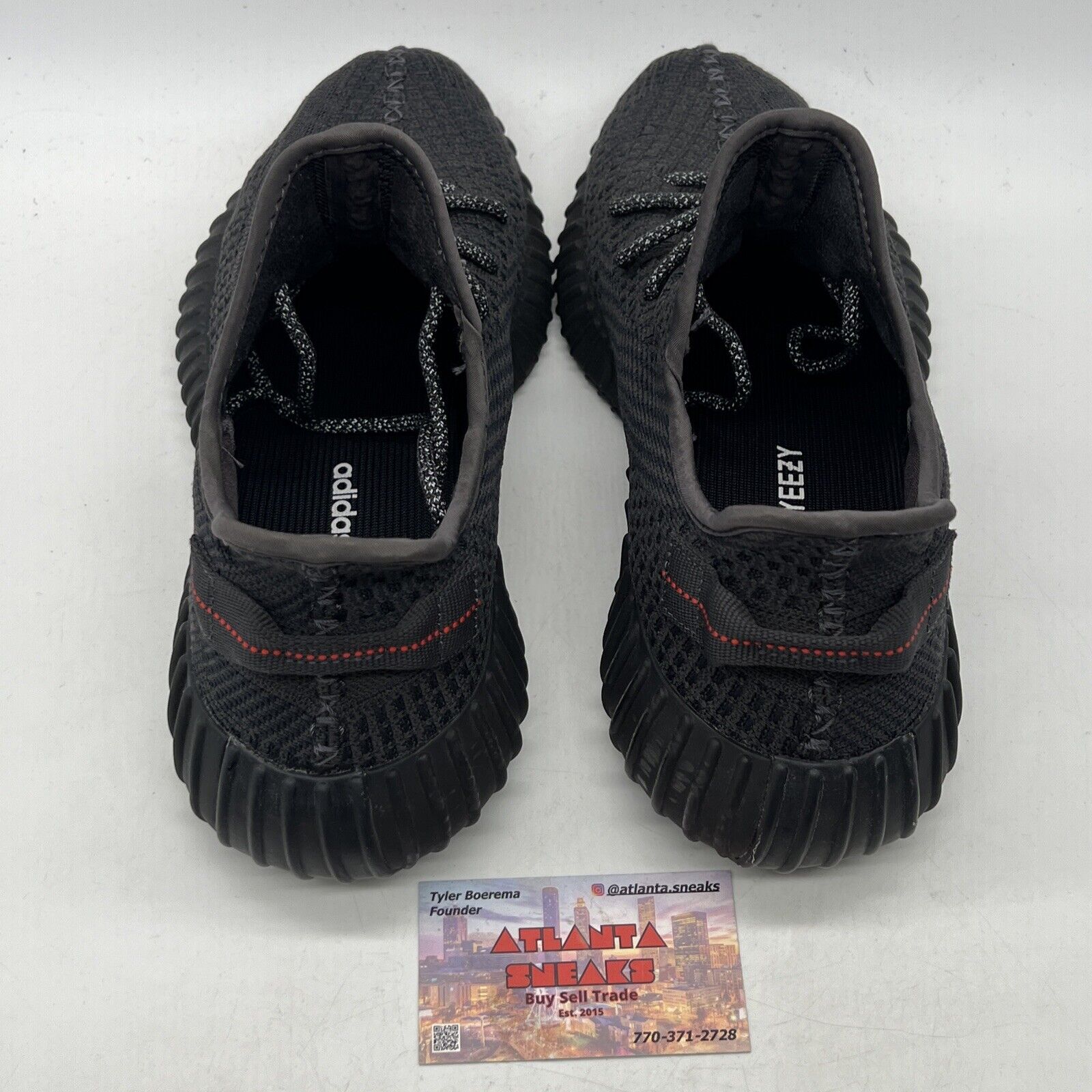 Size 10.5 - adidas Yeezy Boost 350 V2 Low Black Non-Reflective (FU9006)