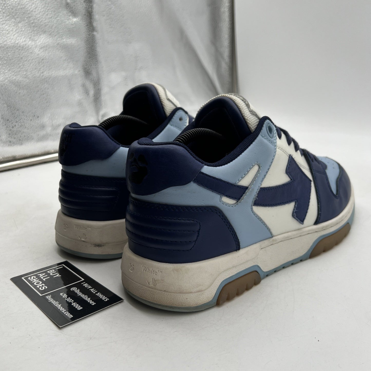 Size 42 - Off-White Out Of Office ' Blue White '