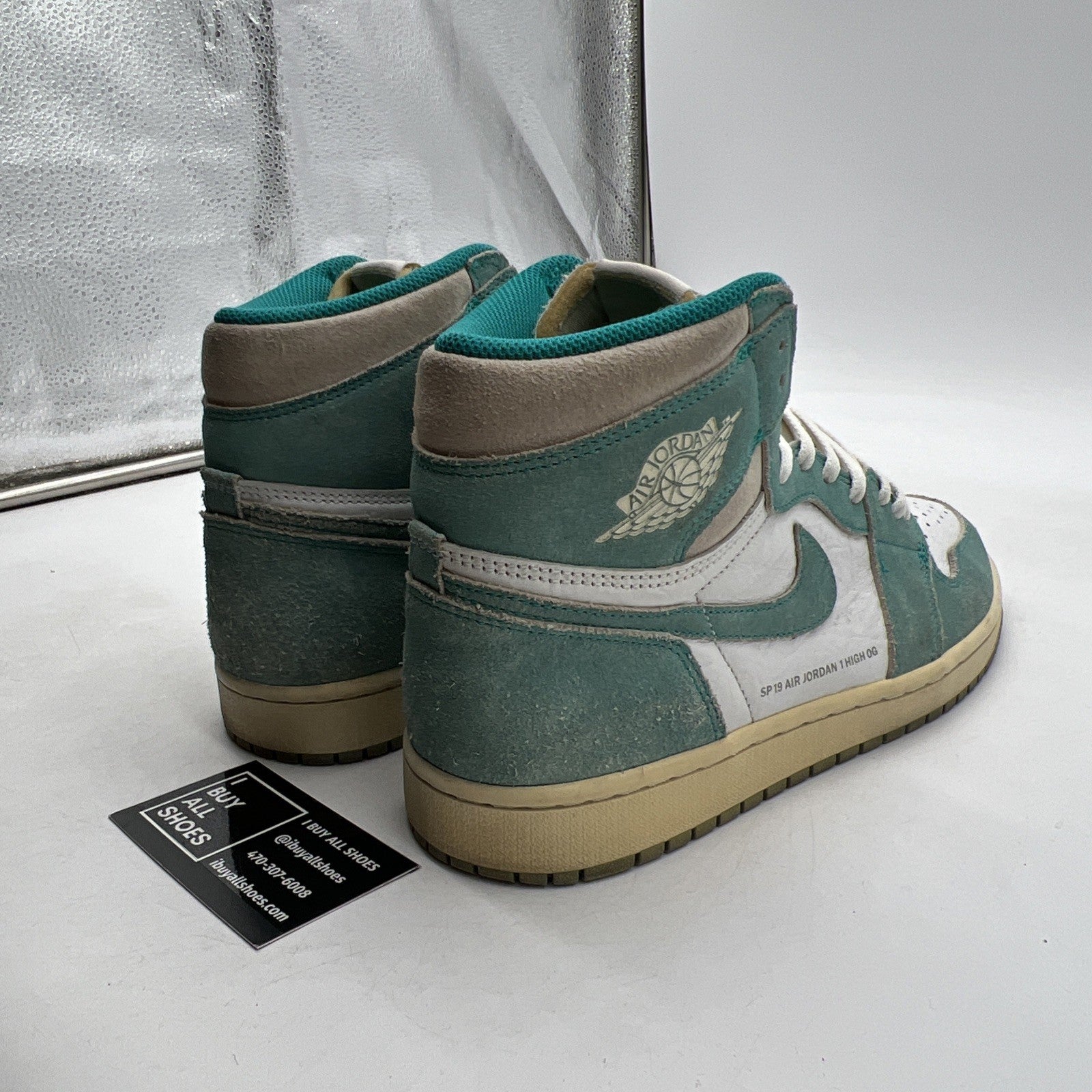 Size 10 - Air Jordan 1 Retro OG High Turbo Green (555088-311)