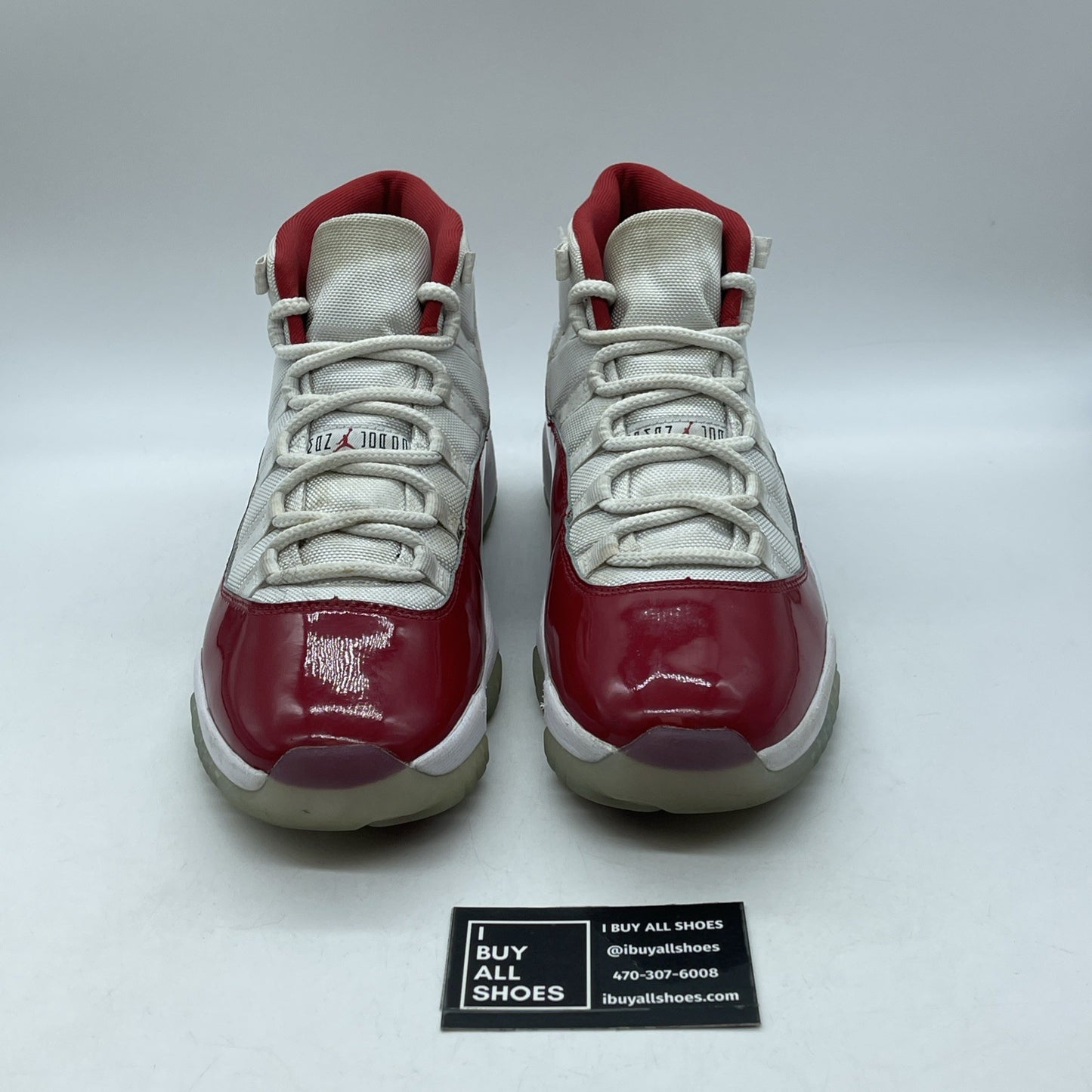 Size 10.5 - Jordan 11 Retro High Cherry White Leather (CT8012-116)