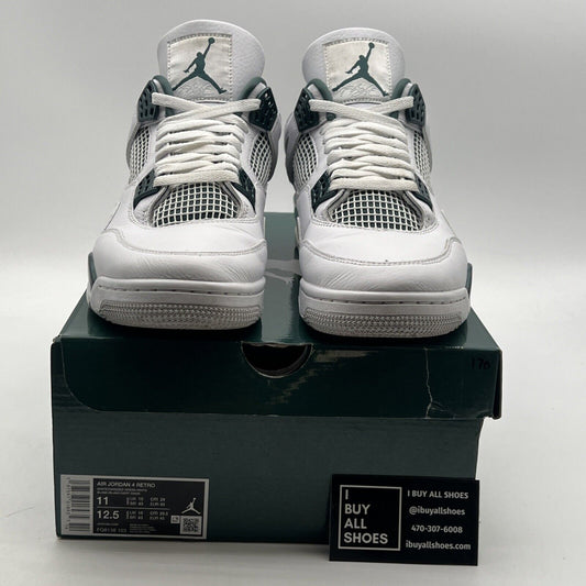 Size 11 - Air Jordan 4 Retro Oxidized Green (FQ8138-103)