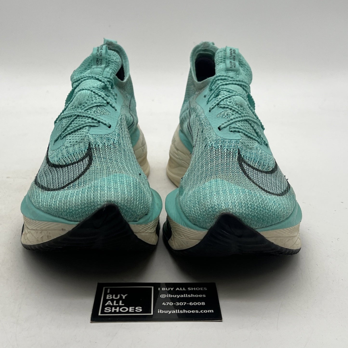 Size 11.5 - Nike Air Zoom Alphafly Next% Hyper Turquoise (CI9925-300)