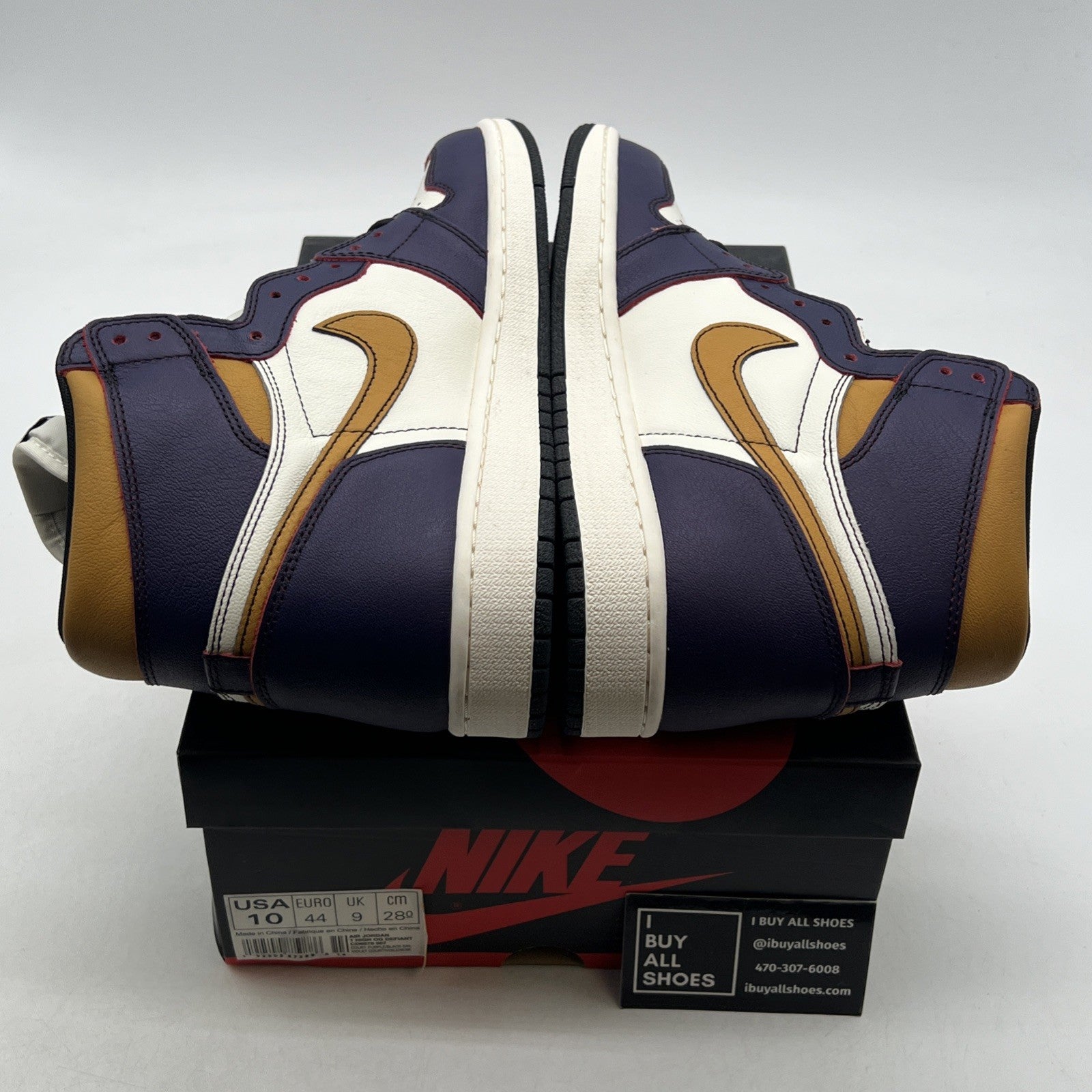 Size 10 - Air Jordan 1 Retro High SB LA To Chicago 2019 (CD6578-507)