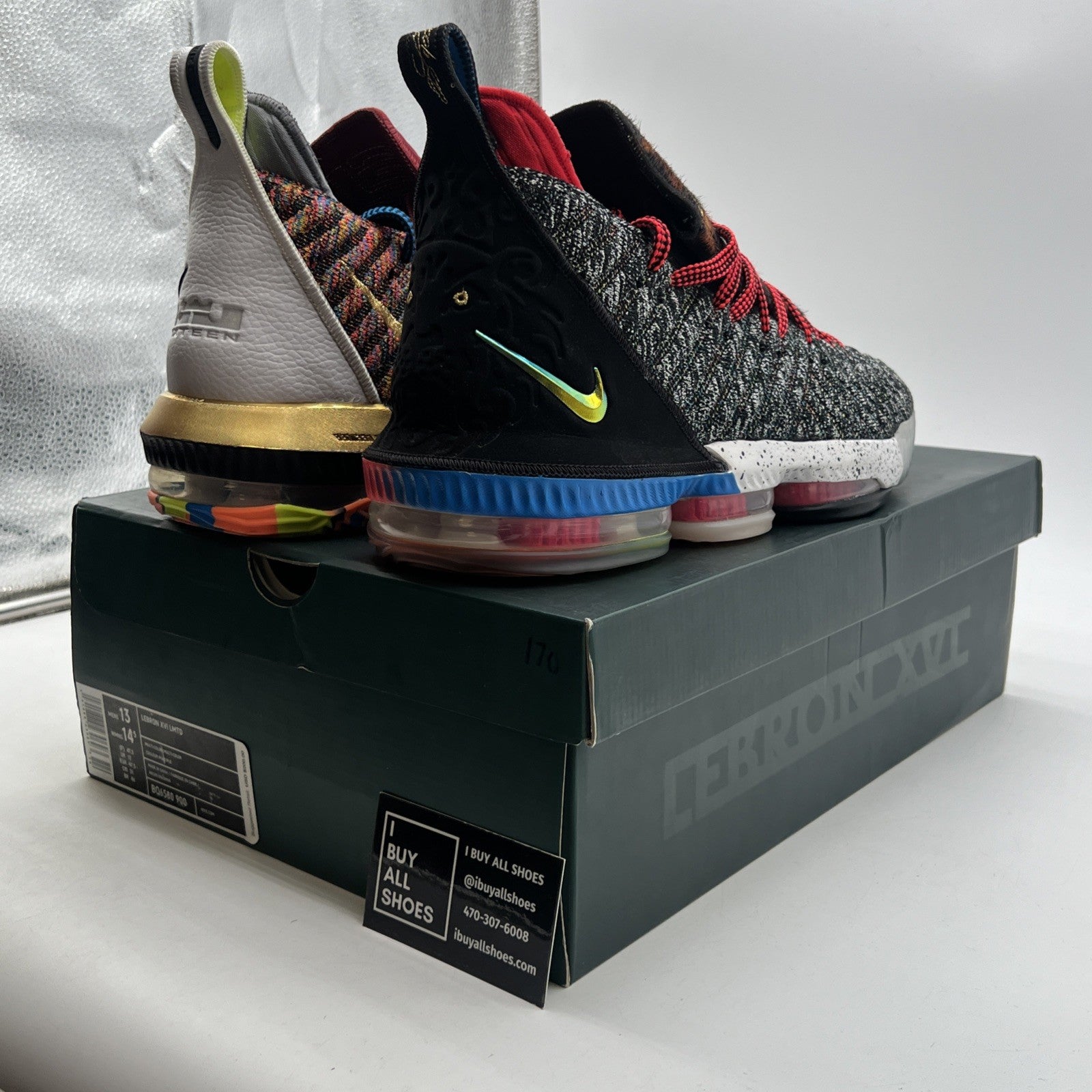 Size 13 - Nike LeBron 16 What The (BQ6580-900)