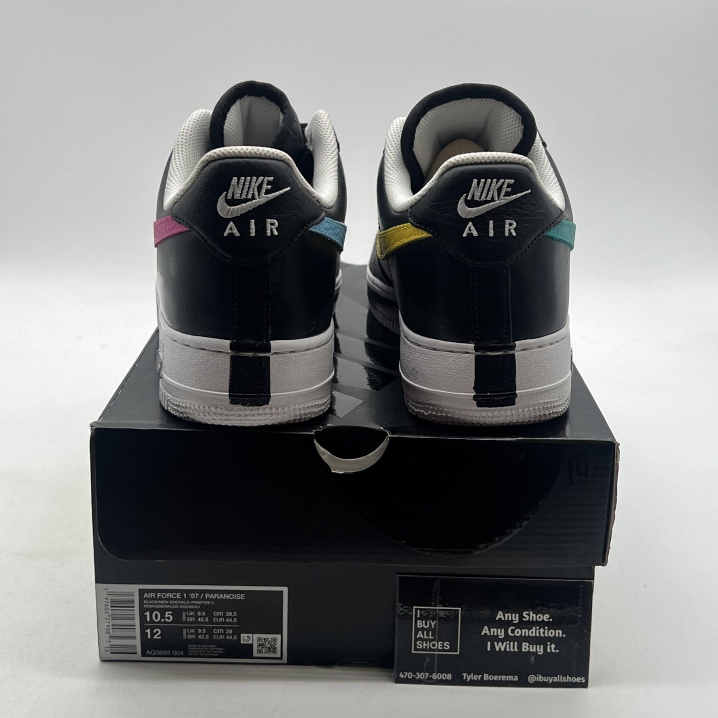 Size 10.5 - Nike G-Dragon x Air Force 1 '07 Para-Noise 3.0 (AQ3692-004)
