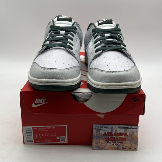 Size 11.5 - Nike Dunk SE Low Photon Dust Vintage Green (HF2874-001)