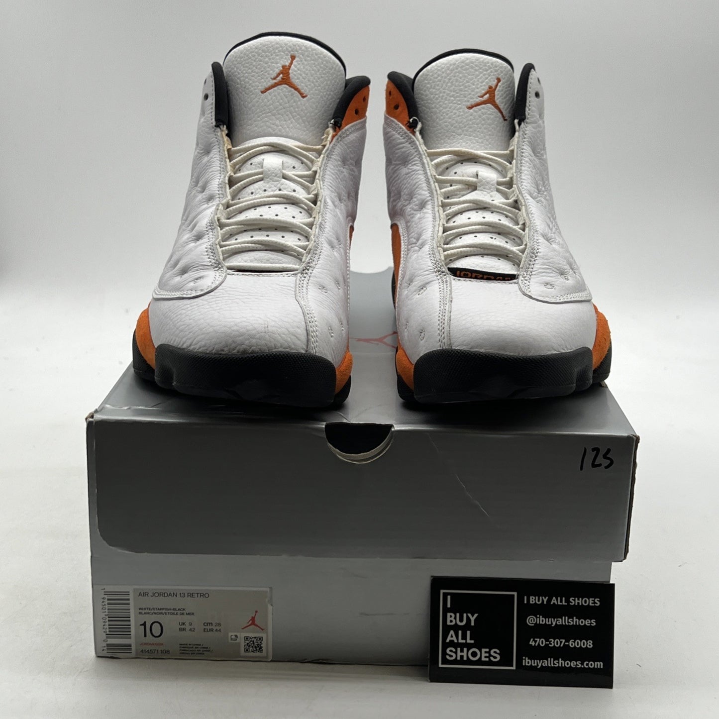Size 10 - Air Jordan 13 Retro Starfish (414571-108)