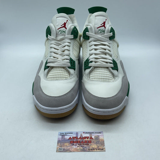 Size 13 - Jordan 4 Retro SP x Nike SB Mid Pine Green Suede Leather (DR5415-103)