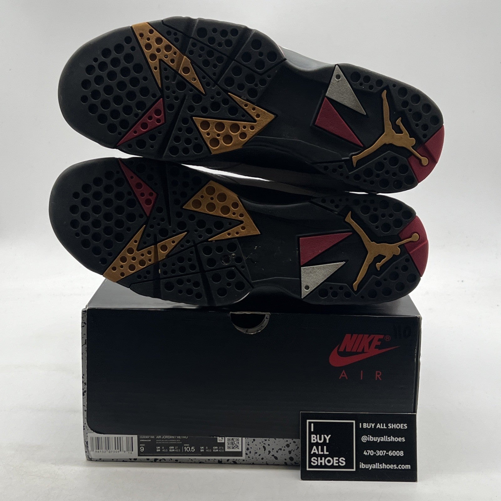 Size 9 - Air Jordan 7 Cardinal 2022 (CU9307-106)