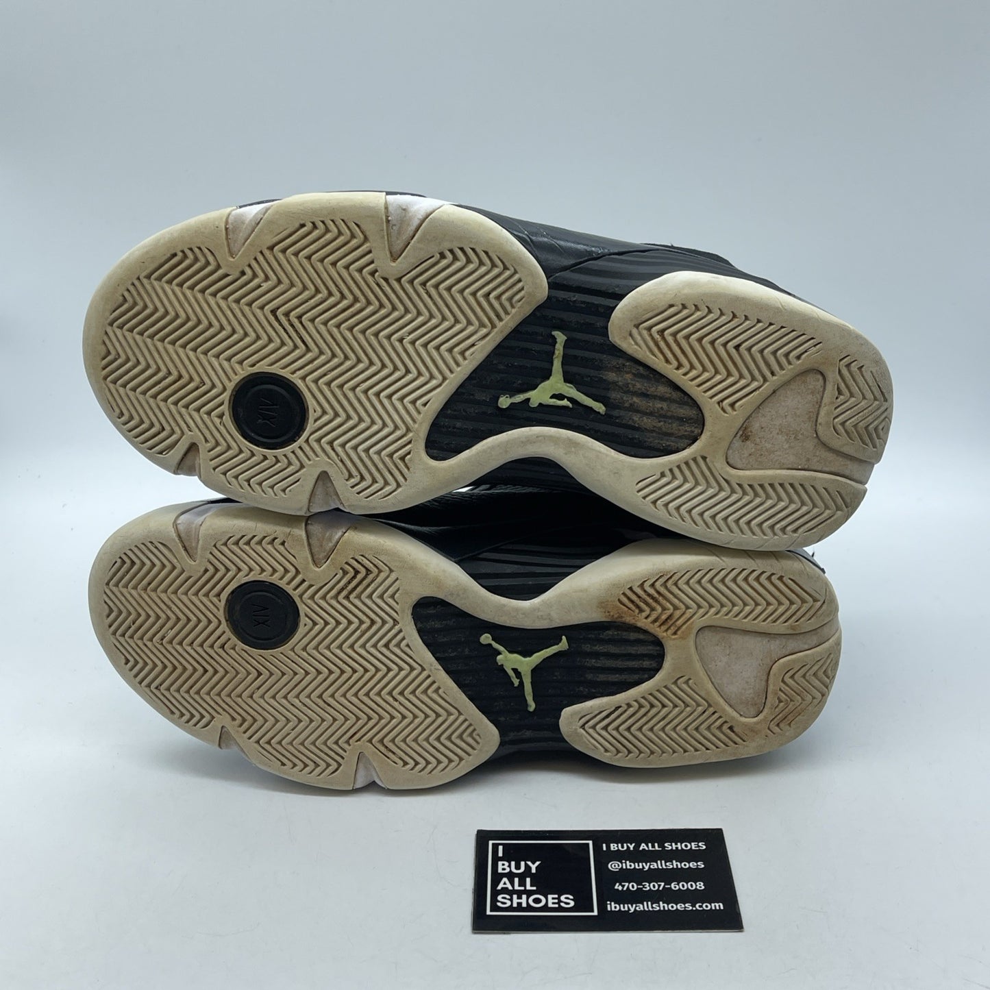 Size 8.5 - Air Jordan 14 Retro 2016 Indiglo Black Suede Leather (487471-005)