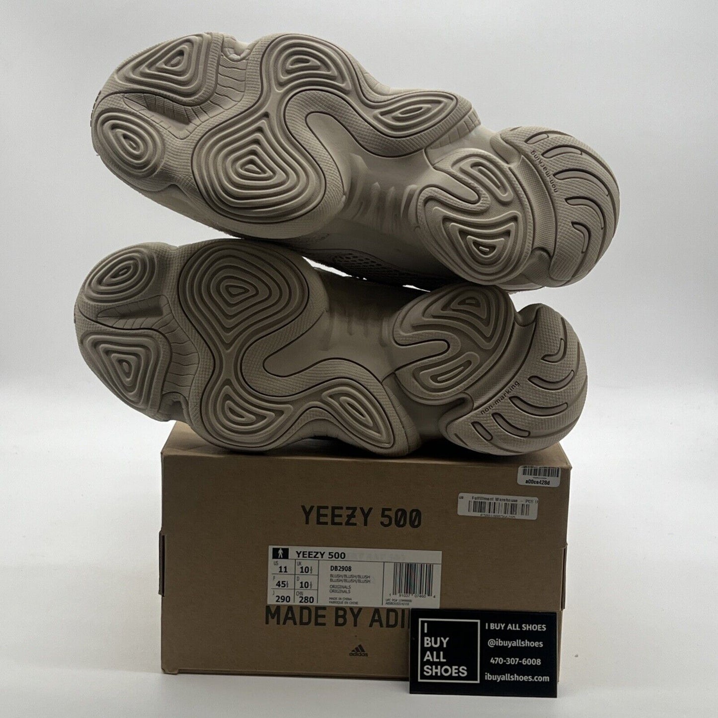 Size 11 - Adidas Yeezy 500 Blush (DB2908)