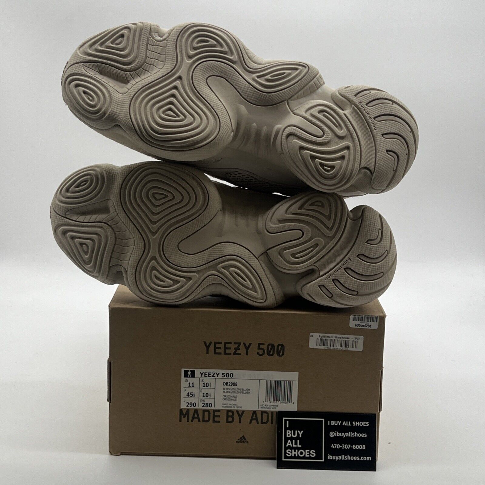 Size 11 - Adidas Yeezy 500 Blush (DB2908)