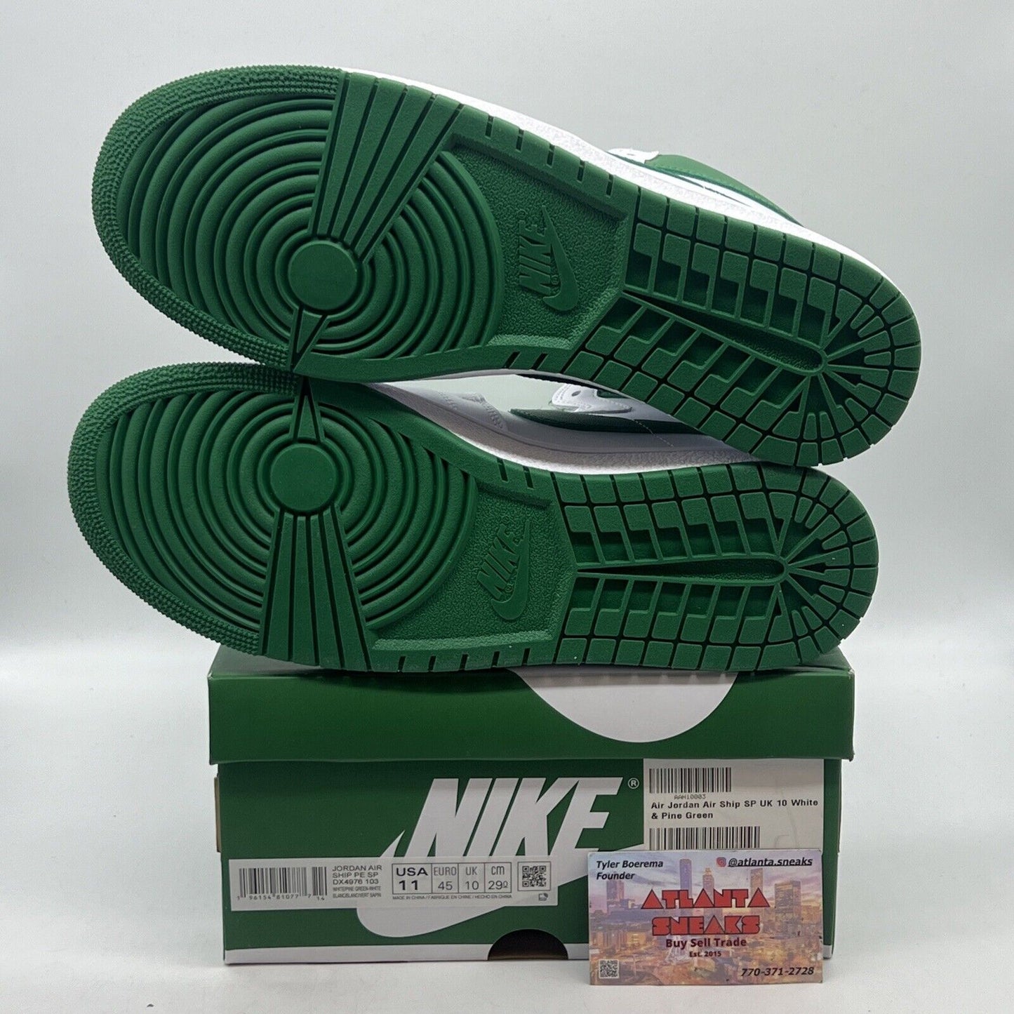 Size 11 - Nike Air Ship Pine Green 2023 Brand New Og All