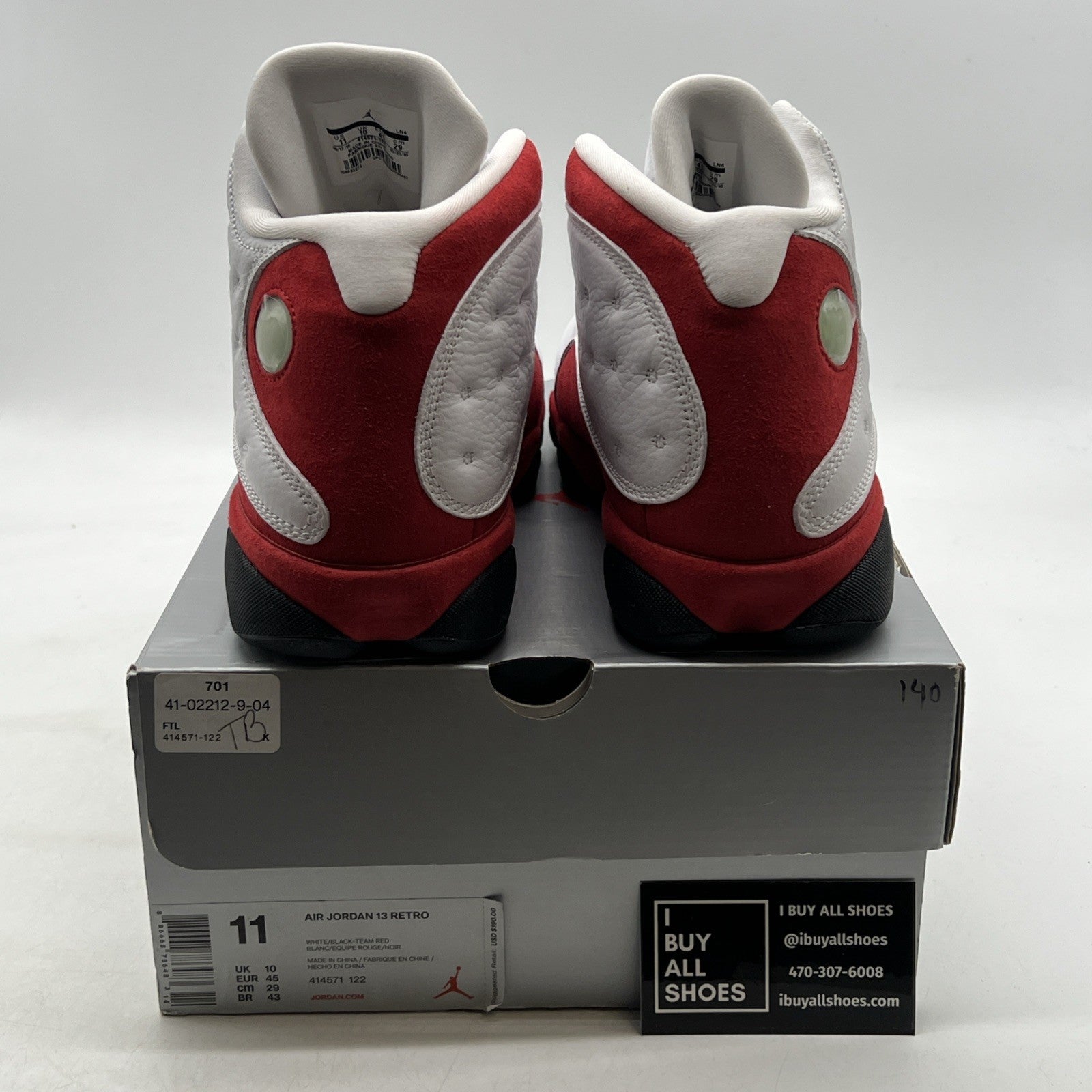 Size 11 - Air Jordan 13 Retro Chicago 2017 (414571-122)