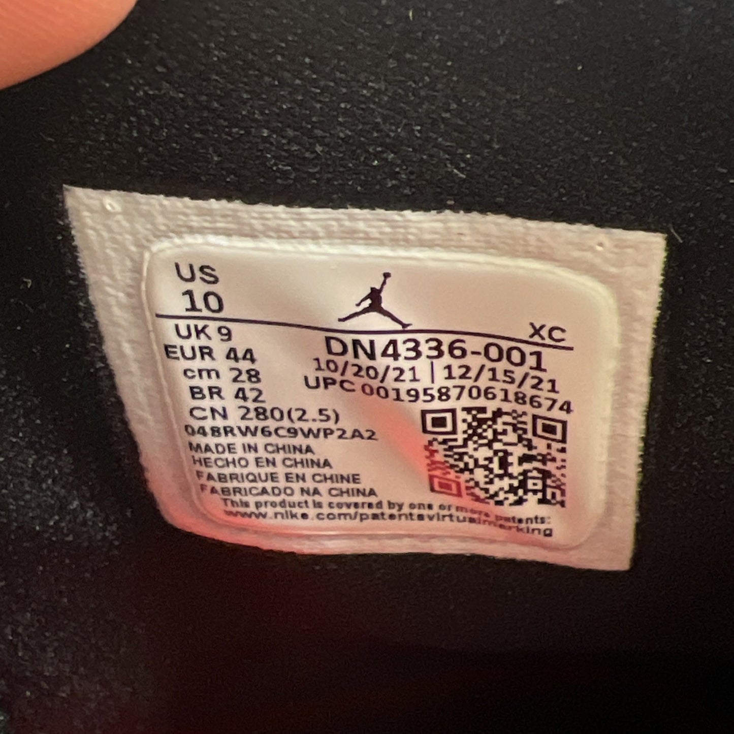 Size 10 - Air Jordan 1 Retro Utility High Stash (DN4336-001)