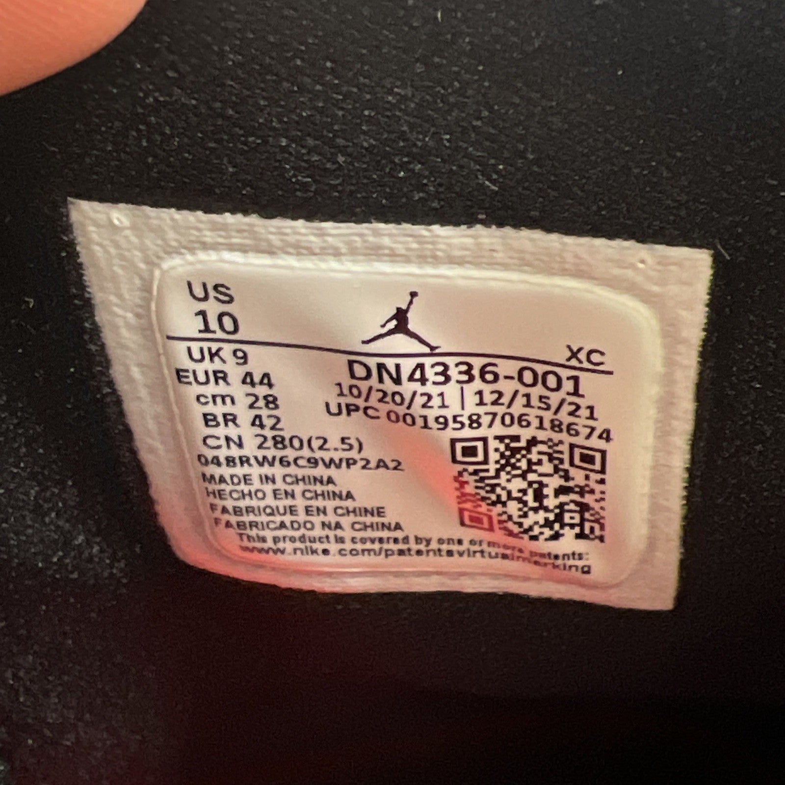 Size 10 - Air Jordan 1 Retro Utility High Stash (DN4336-001)