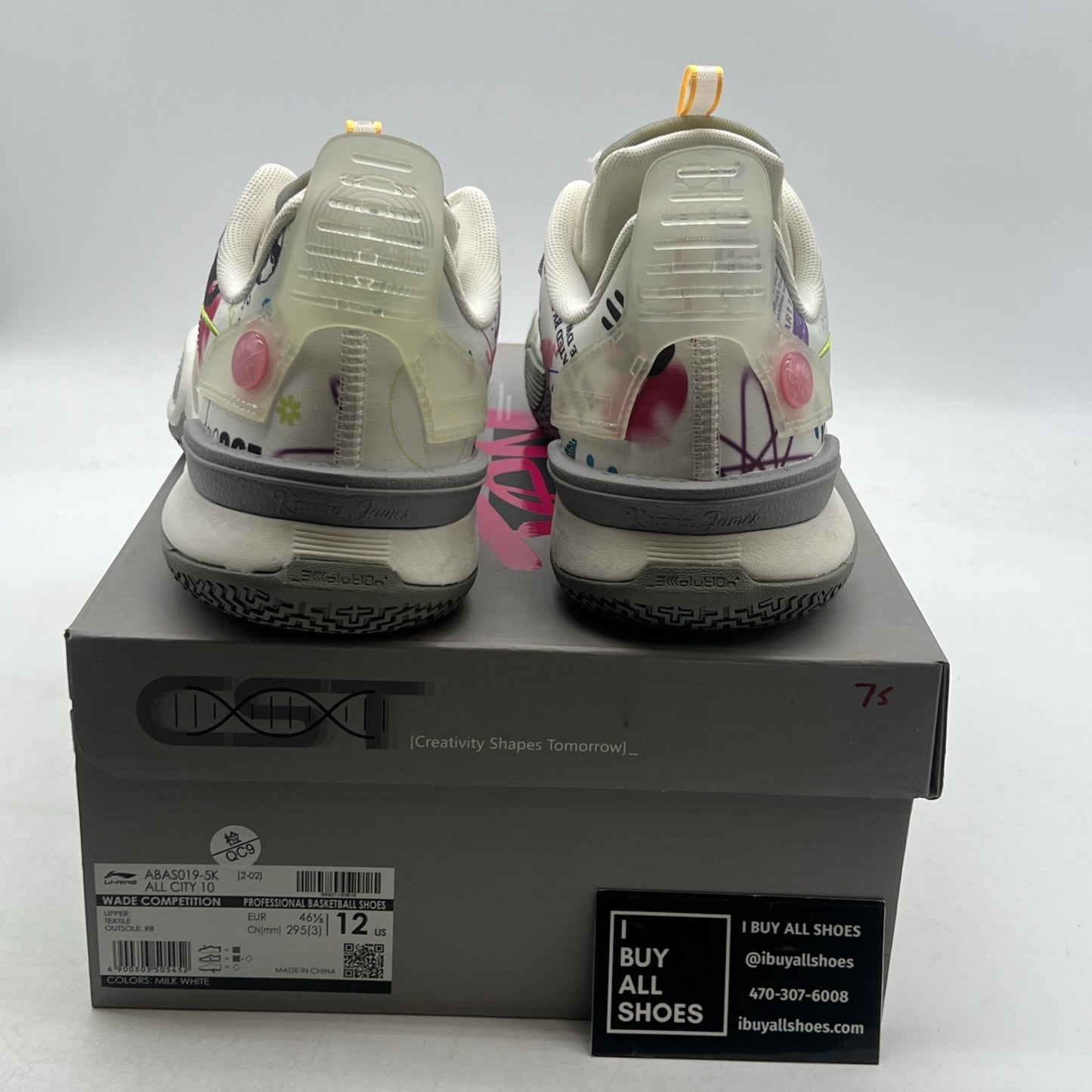 Size 12 - Li-Ning Way of Wade All City 10 Recycle Edition