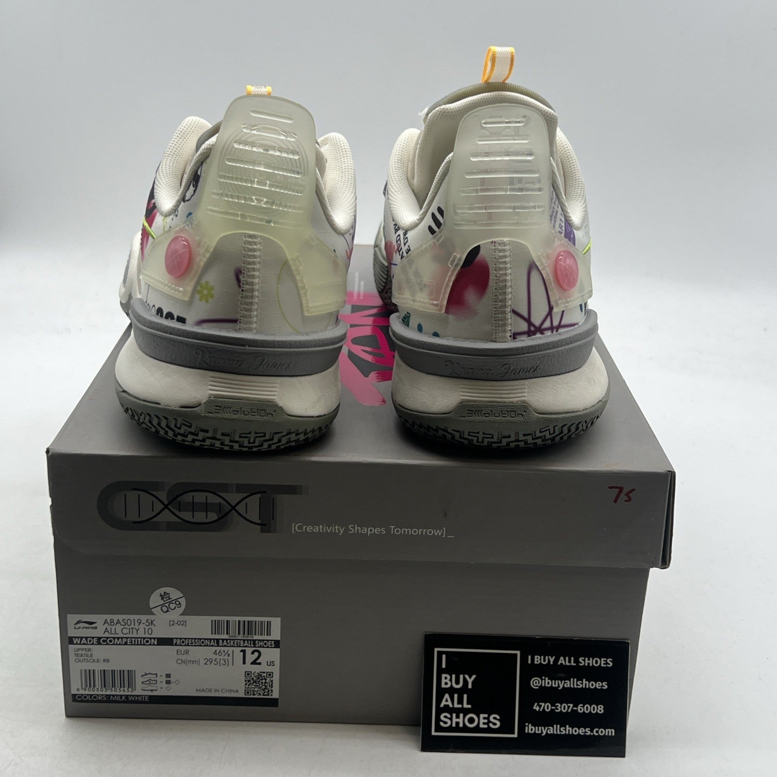 Size 12 - Li-Ning Way of Wade All City 10 Recycle Edition