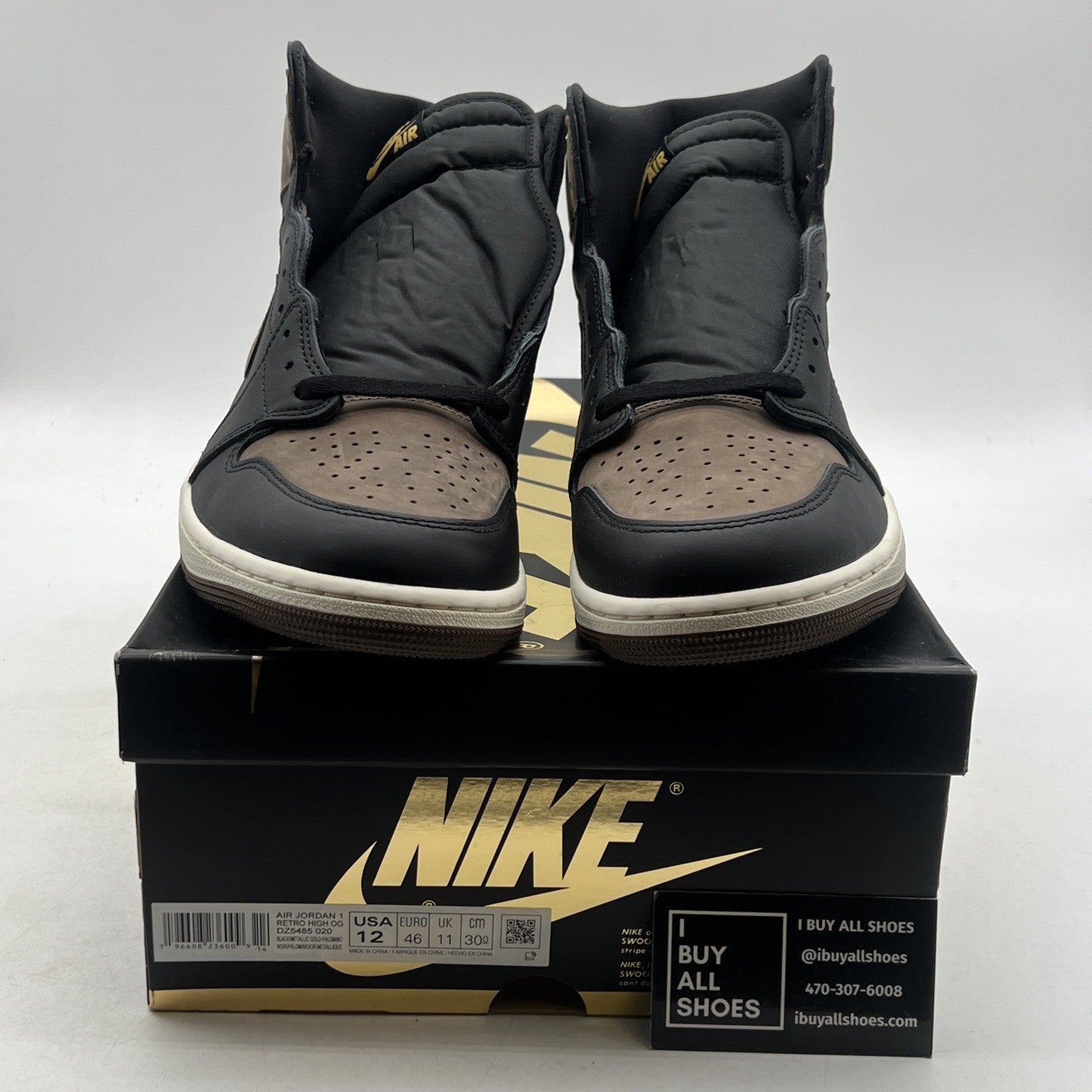 Size 12 - Air Jordan 1 Retro OG High Palomino (DZ5485-020)