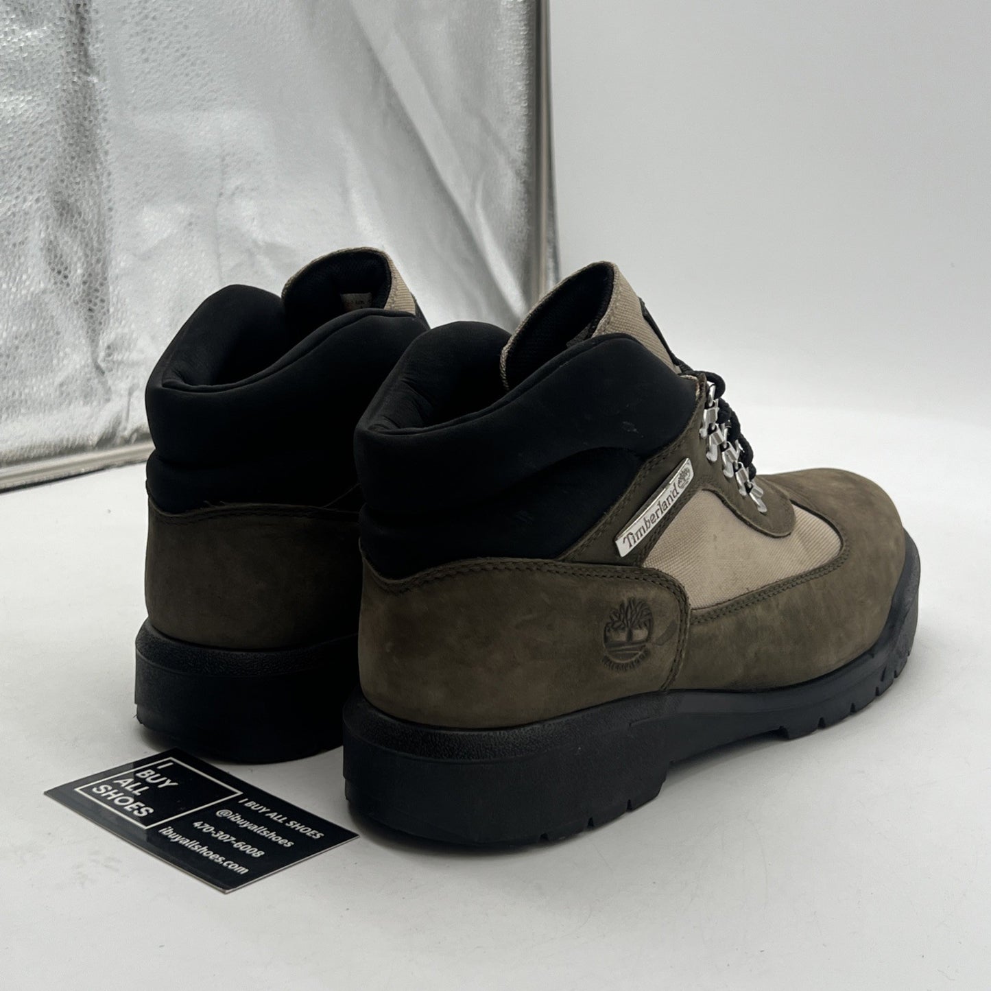 Size 8 - Timberland Waterproof Field Boot 'Dark Green' (TB0A2KXU A58)