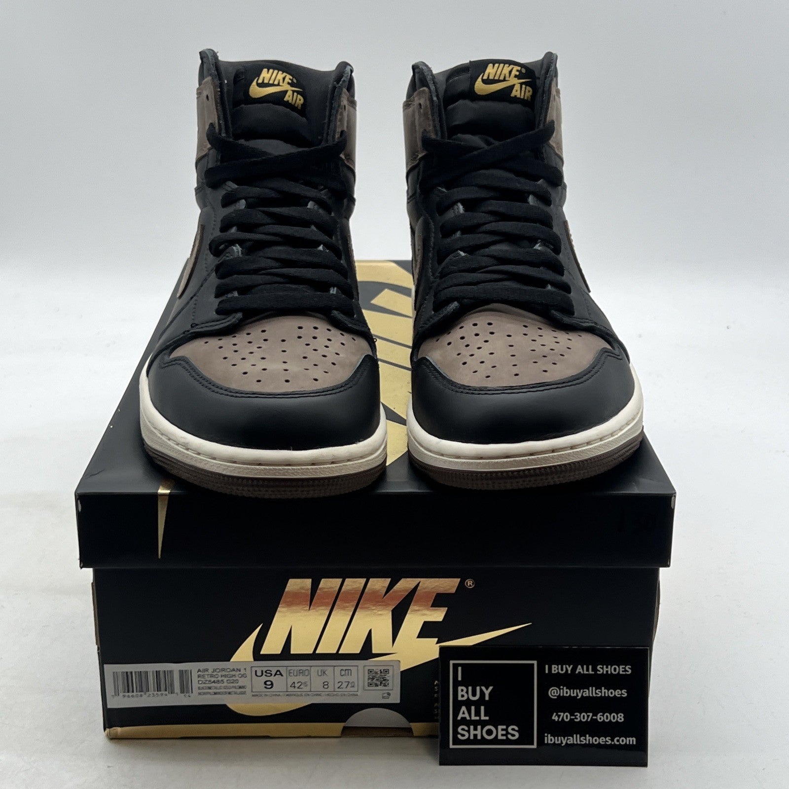 Size 9 - Air Jordan 1 Retro OG High Palomino (DZ5485-020)