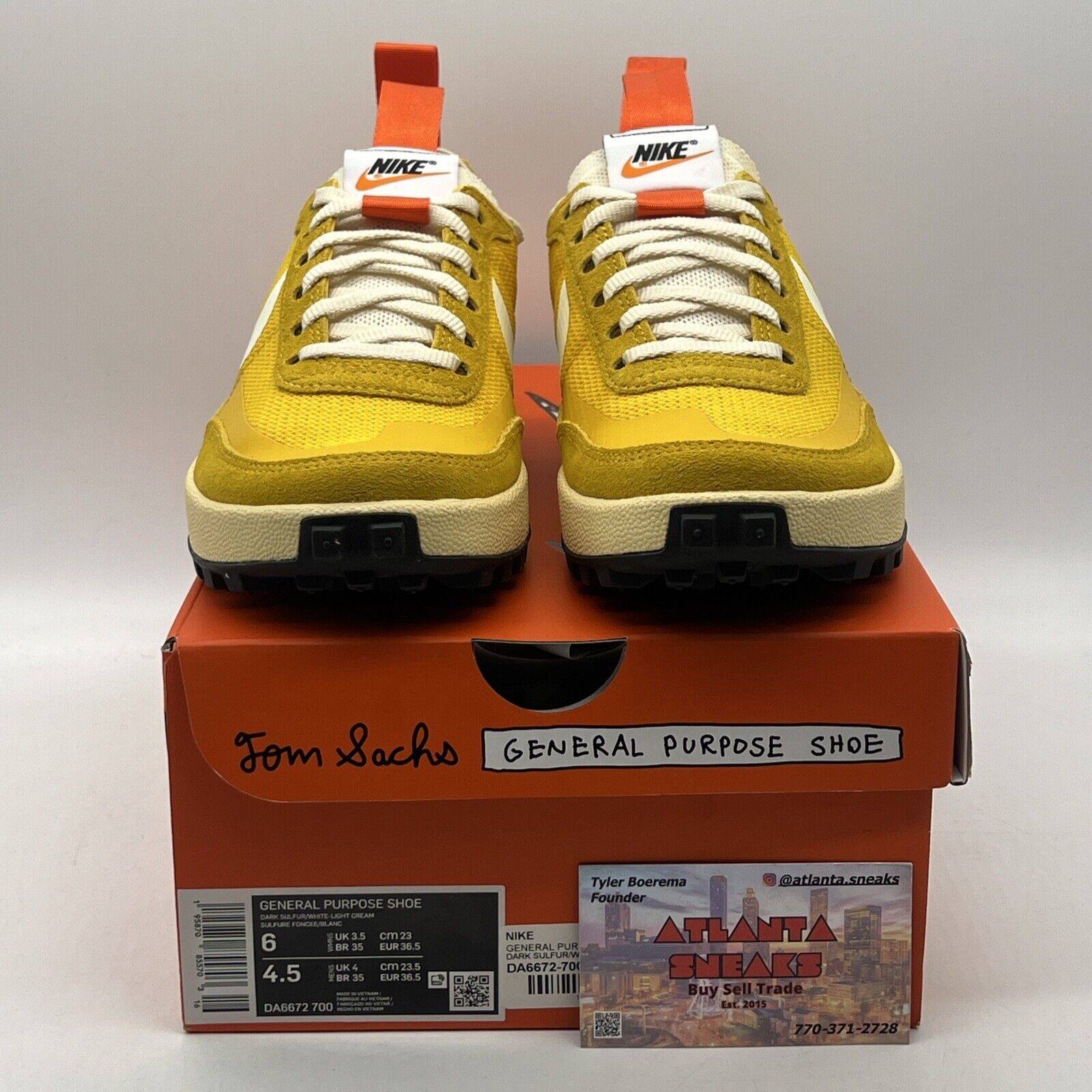 Size 6 - NikeCraft General Purpose Shoe x Tom Sachs Low Archive W (DA6672-700)