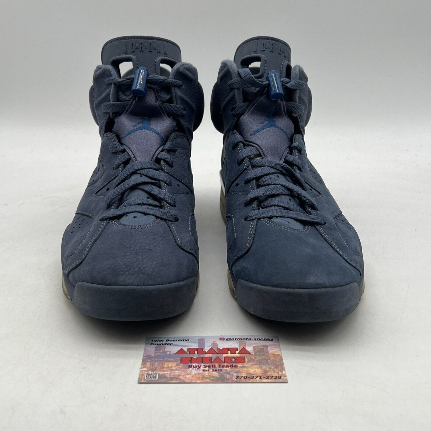 Size 11.5 - Air Jordan 6 Retro Diffused Blue (384664-400)